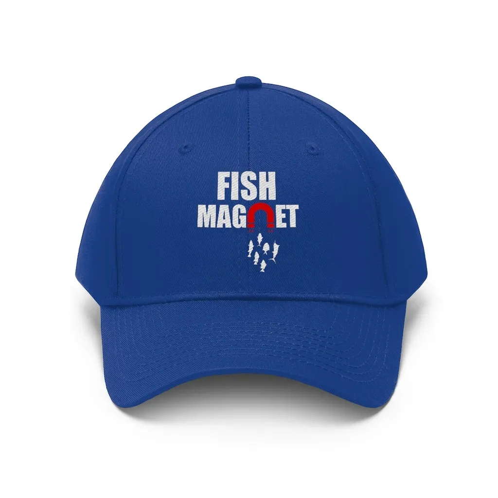 Fish Magnet Low profile Unisex Twill Hat