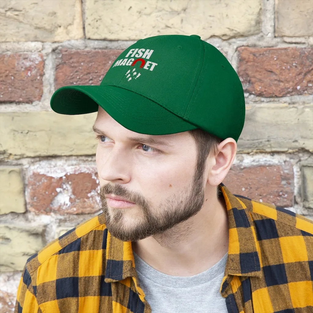 Fish Magnet Low profile Unisex Twill Hat