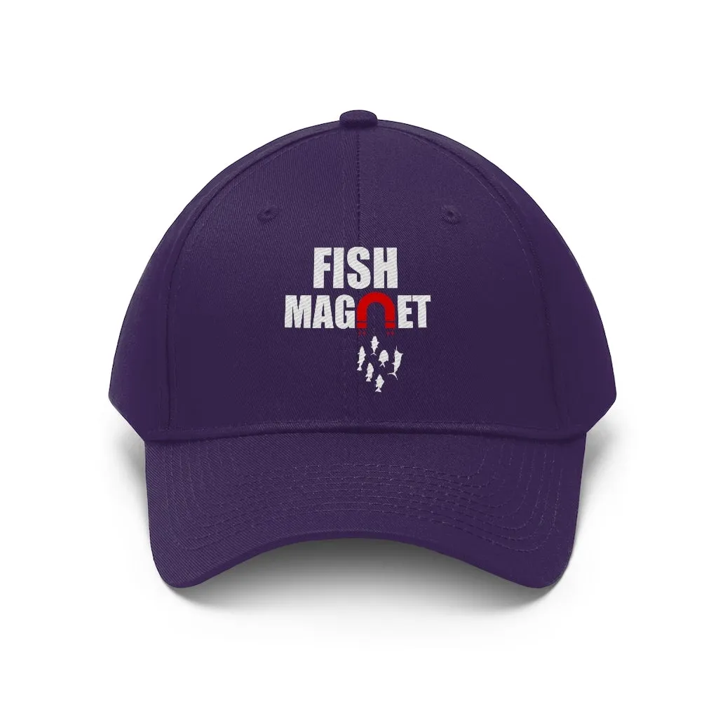 Fish Magnet Low profile Unisex Twill Hat