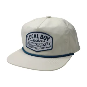 FISH TAILS LOW-PROFILE ROPE HAT