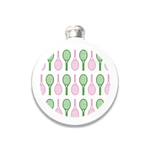 Flask (White) - Tennis Repeat