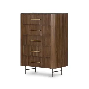 Fletcher 5 Drawer Dresser - Bluestone