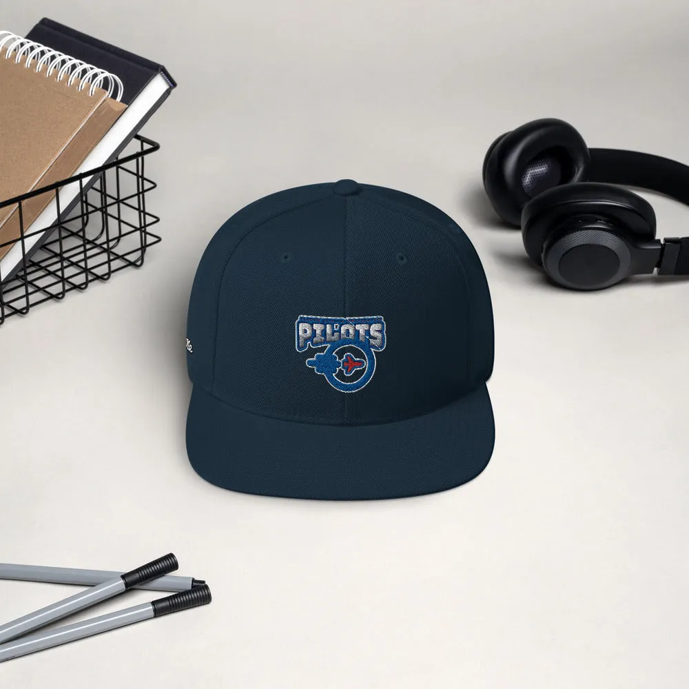 Flight School University - Pilots Snapback Hat