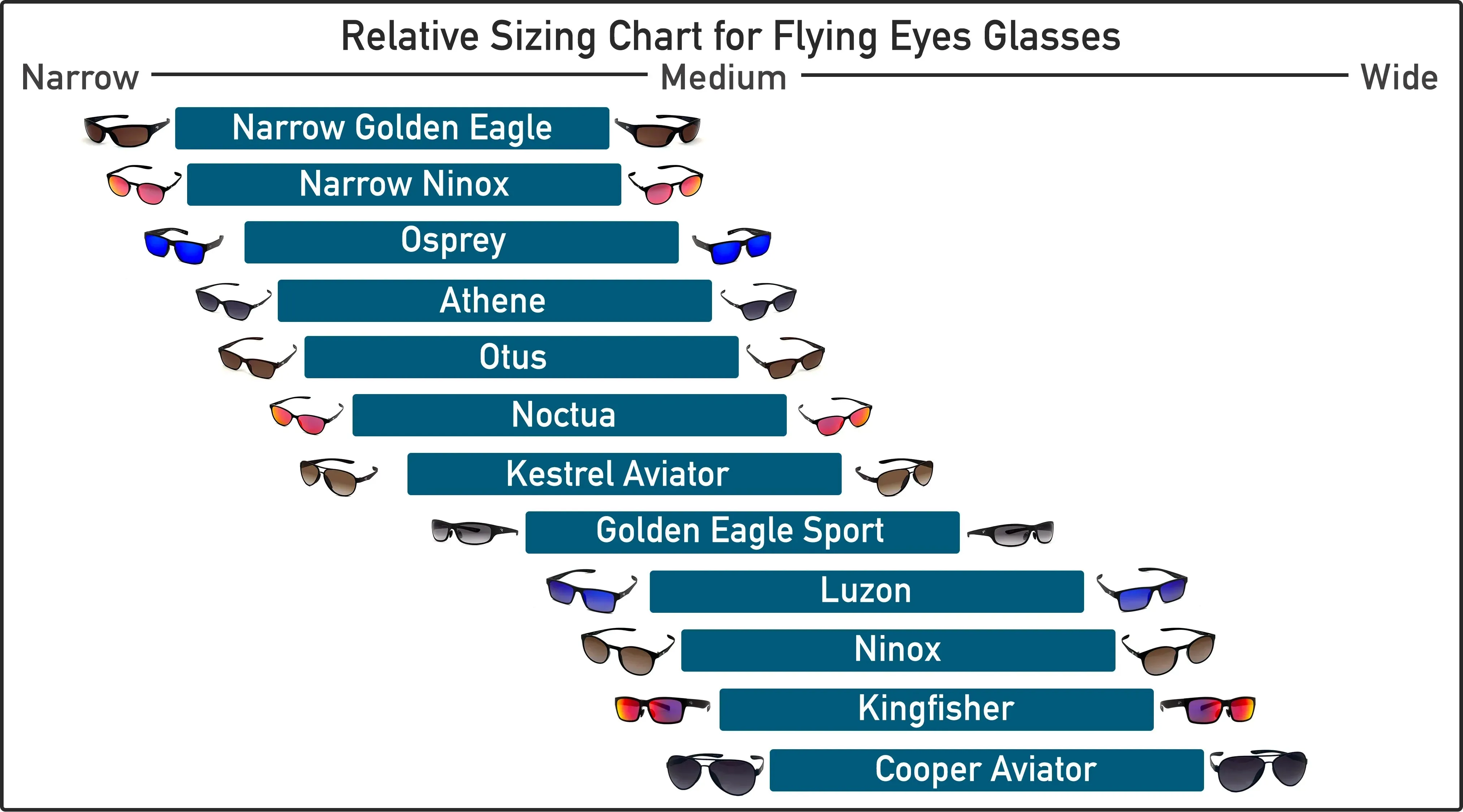 Flying Eyes Narrow Ninox Sunglasses