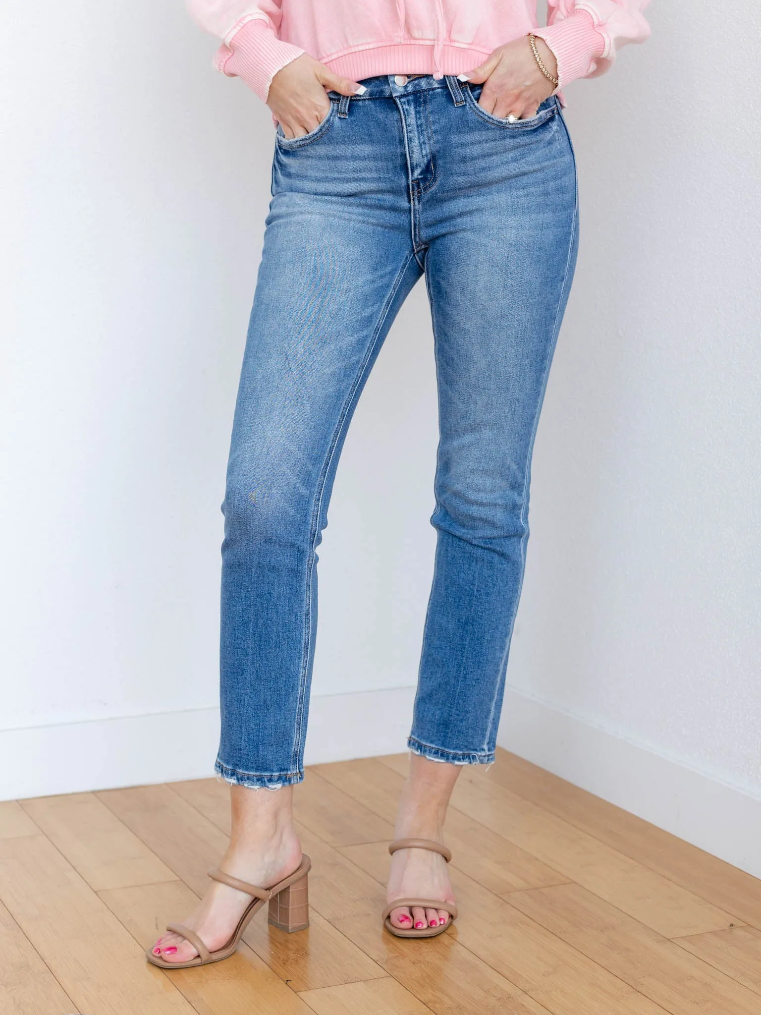 Flying Monkey Poised High Rise Slim Straight