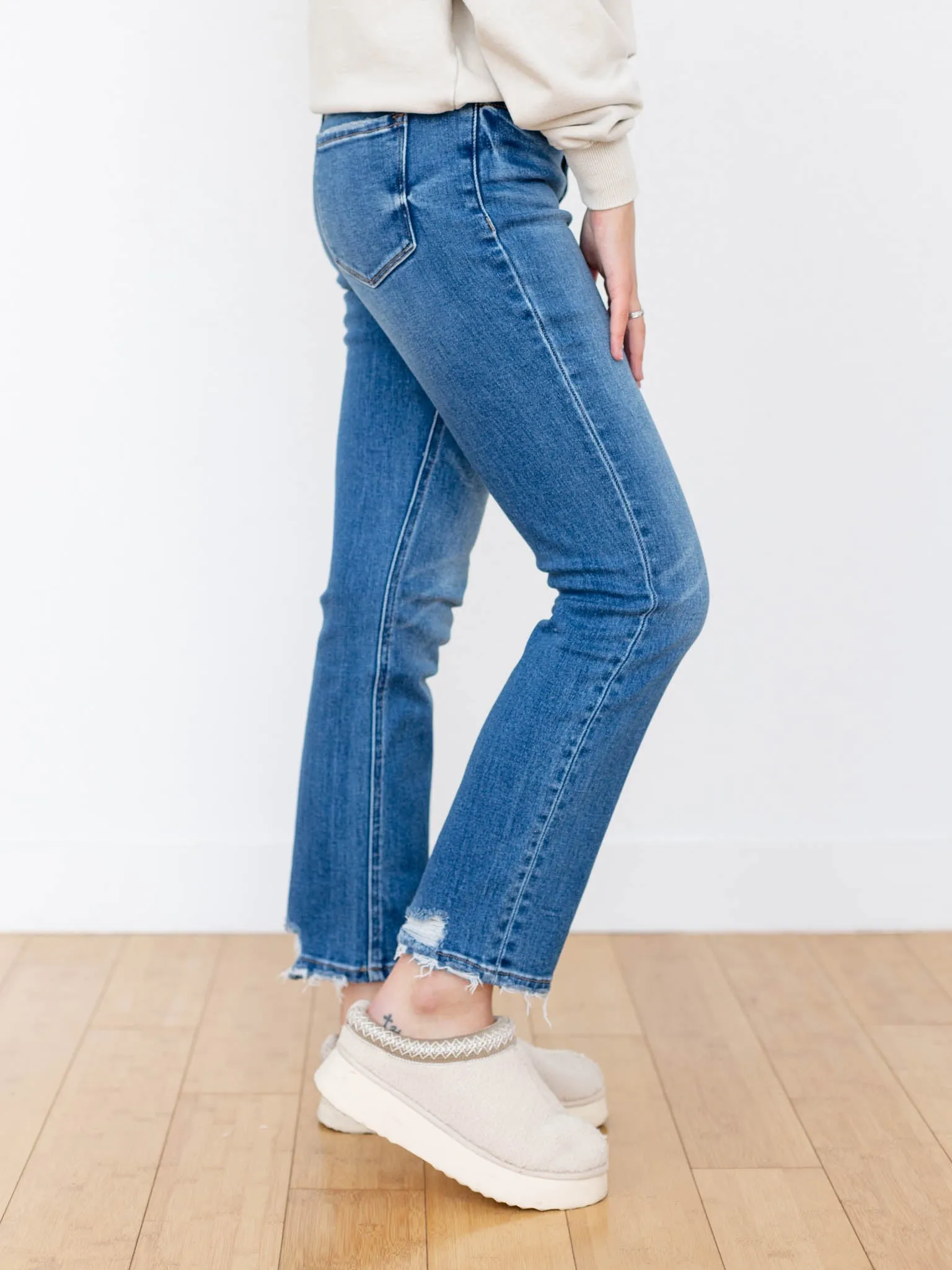 Flying Monkey Poised High Rise Slim Straight