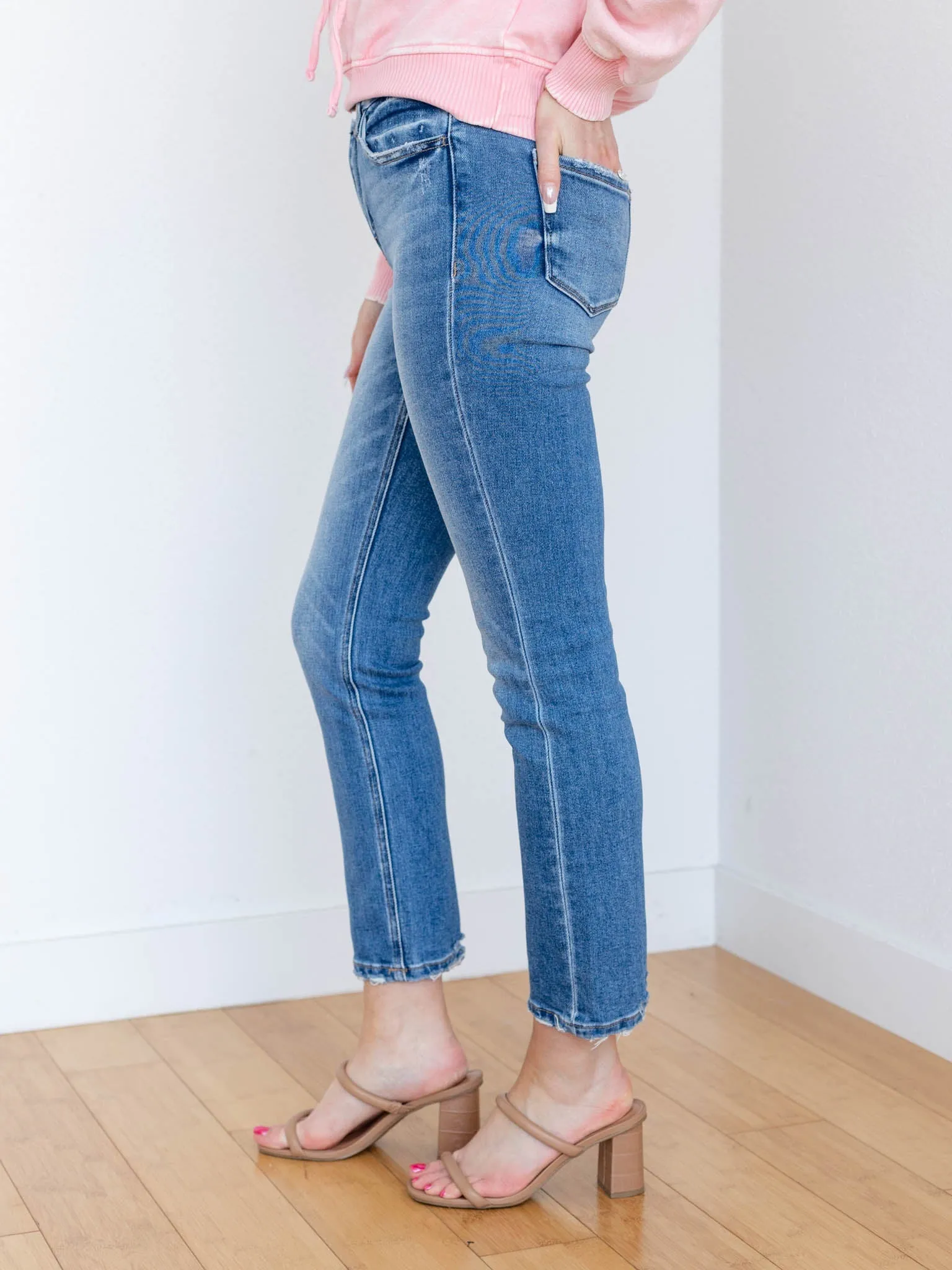 Flying Monkey Poised High Rise Slim Straight