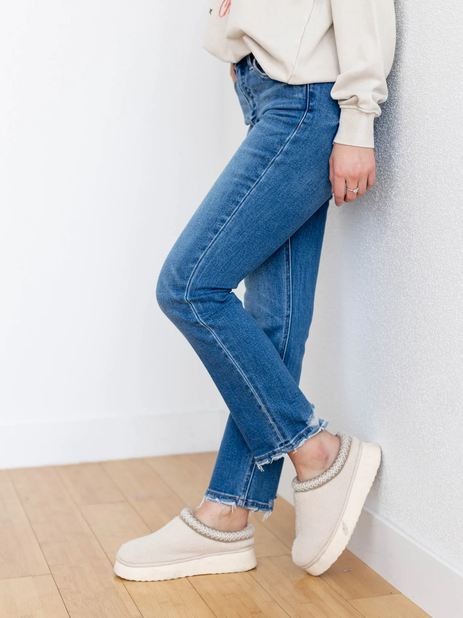 Flying Monkey Poised High Rise Slim Straight