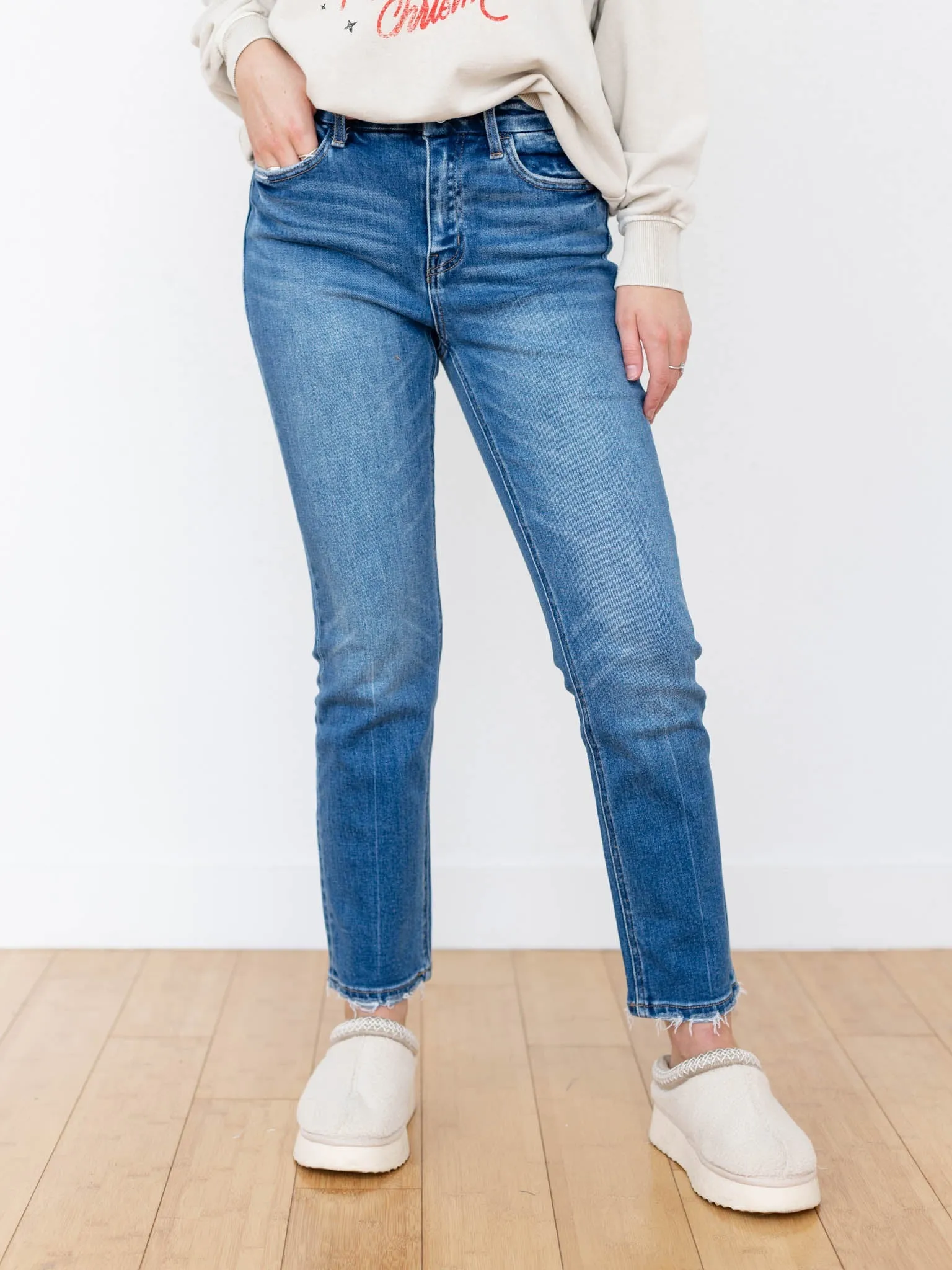 Flying Monkey Poised High Rise Slim Straight