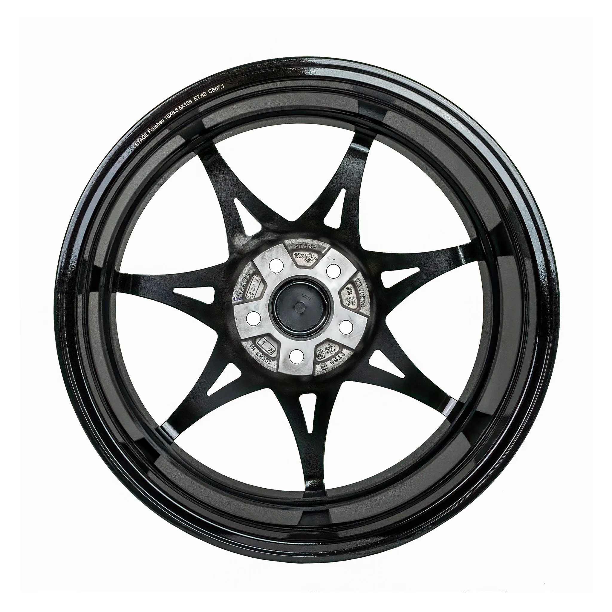 Foushee 18x8.5  42mm 5x112 CB: 73.1 Color: Black