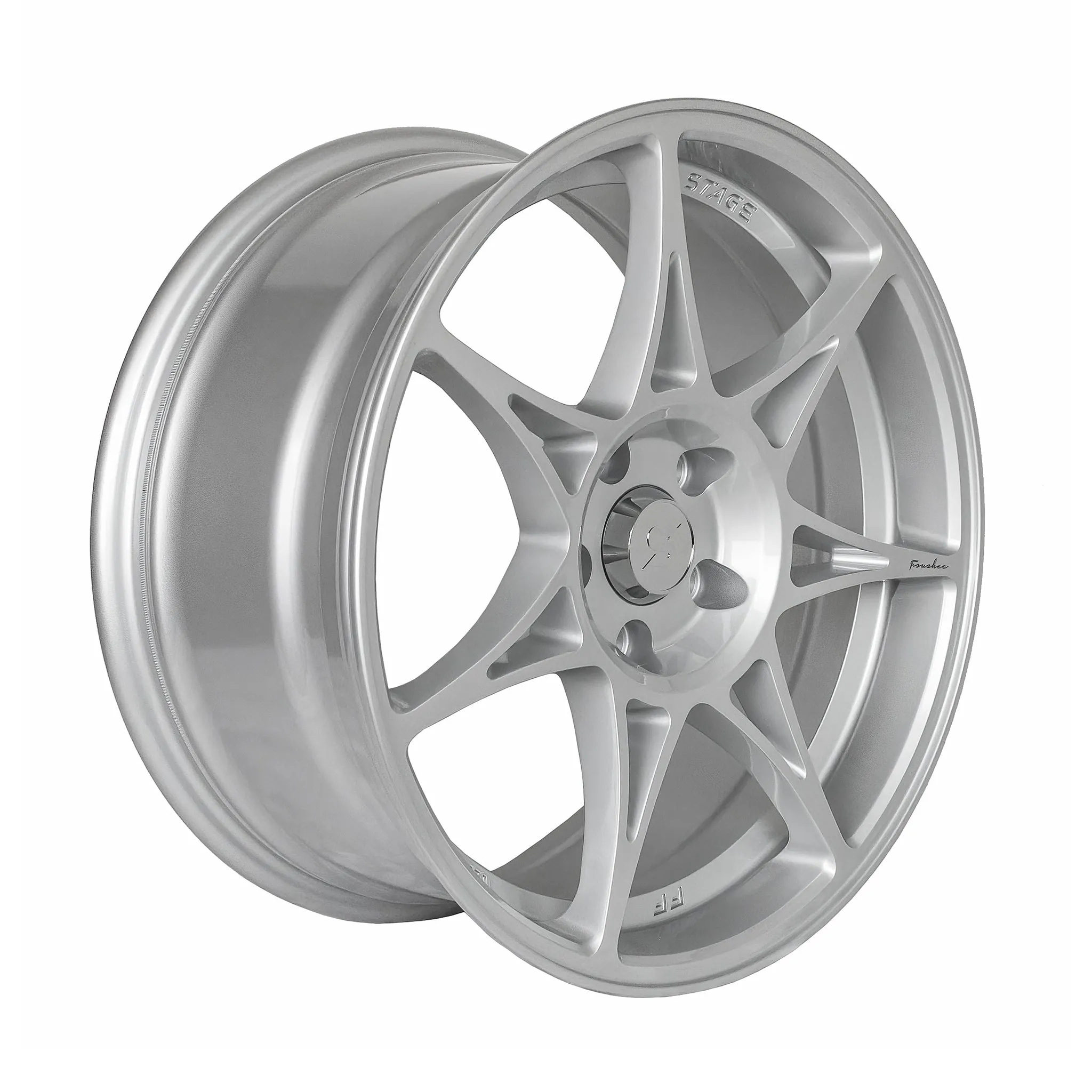 Foushee 18x8.5  42mm 5x112 CB: 73.1 Color: Liquid Silver