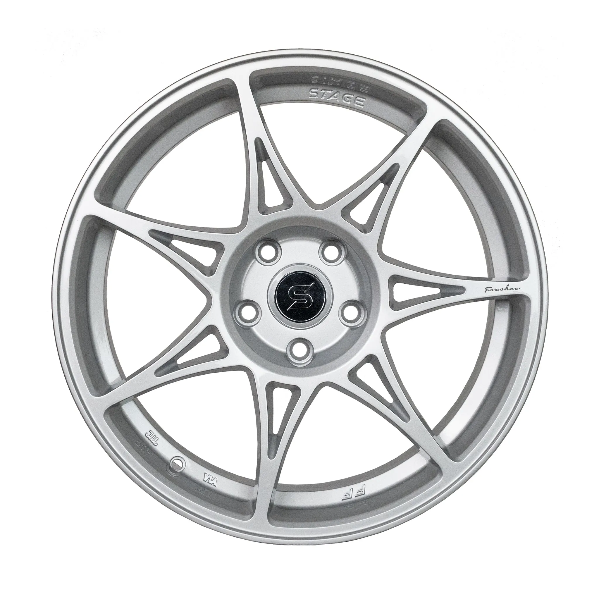 Foushee 18x8.5  42mm 5x112 CB: 73.1 Color: Liquid Silver