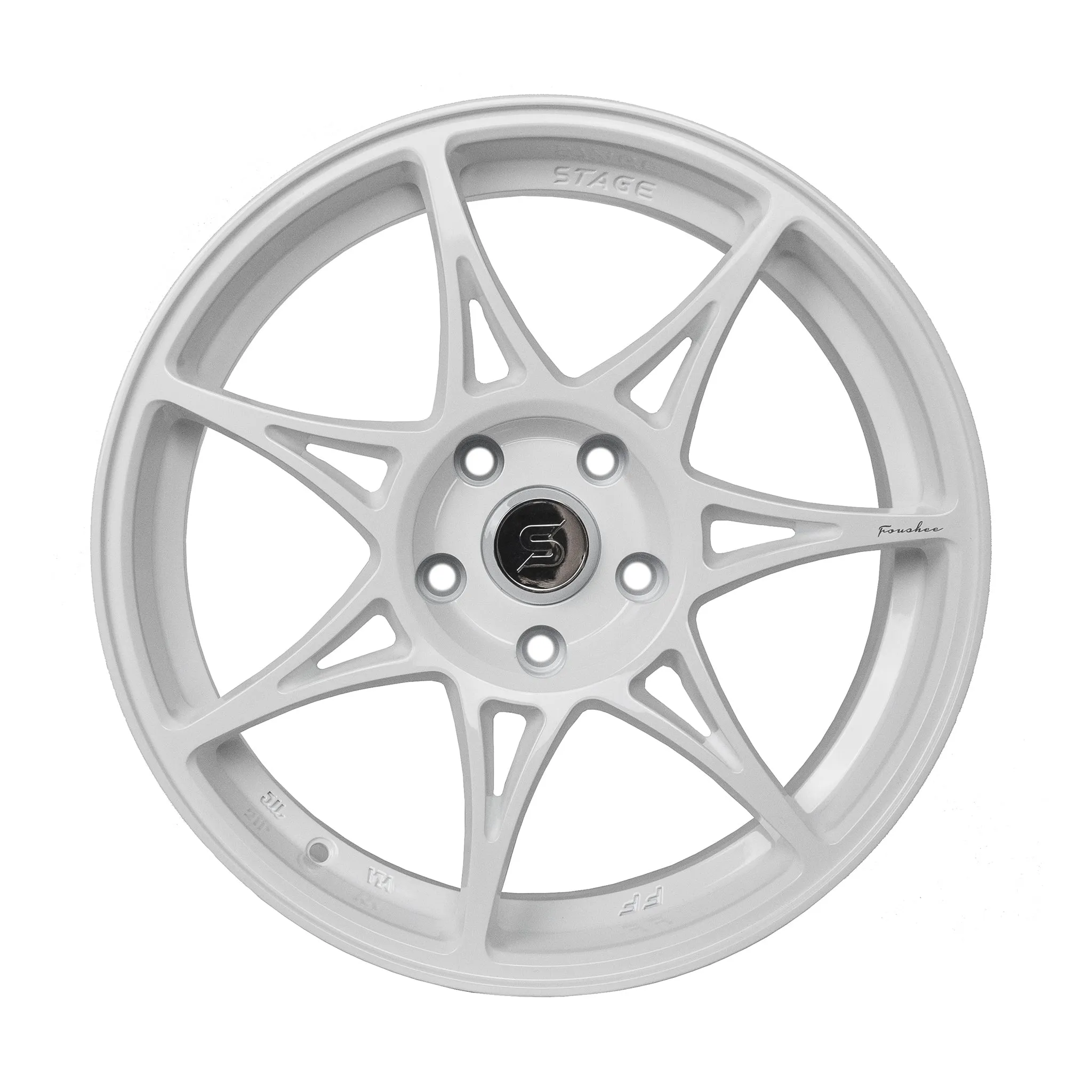 Foushee 18x9.5  22mm 5x120 CB: 74.1 Color: White