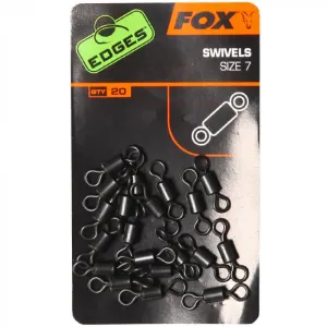 FOX Edges Swivels Size 7   Size 10
