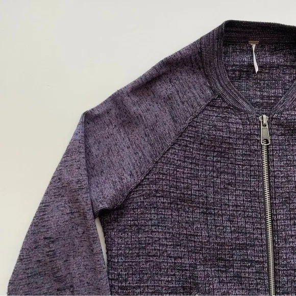 FREE PEOPLE Movement Naomi Sweatshirt Purple Size Large