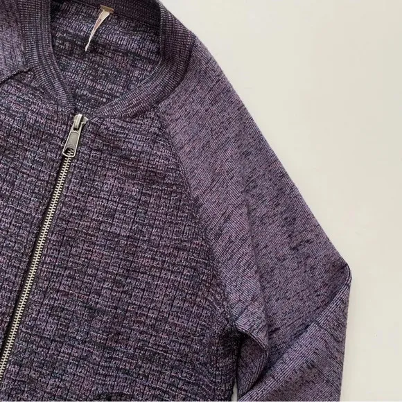 FREE PEOPLE Movement Naomi Sweatshirt Purple Size Large