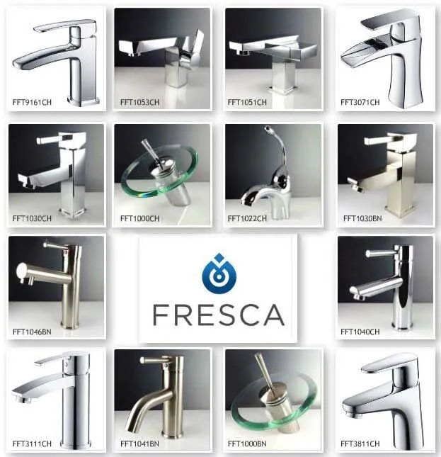Fresca FVN6224WH-UNS Torino 24" White Modern Bathroom Vanity with Integrated Sink