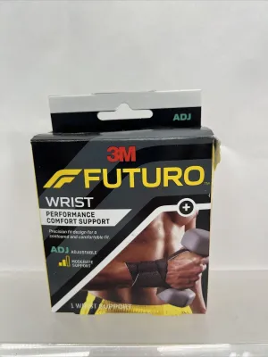 FUTURO Wrist Performance comfort support  Adjustable 3M Low Profile  Compression