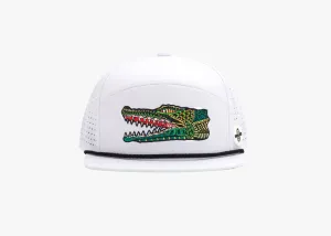 Gator Head - Performance Flat Brim Hat