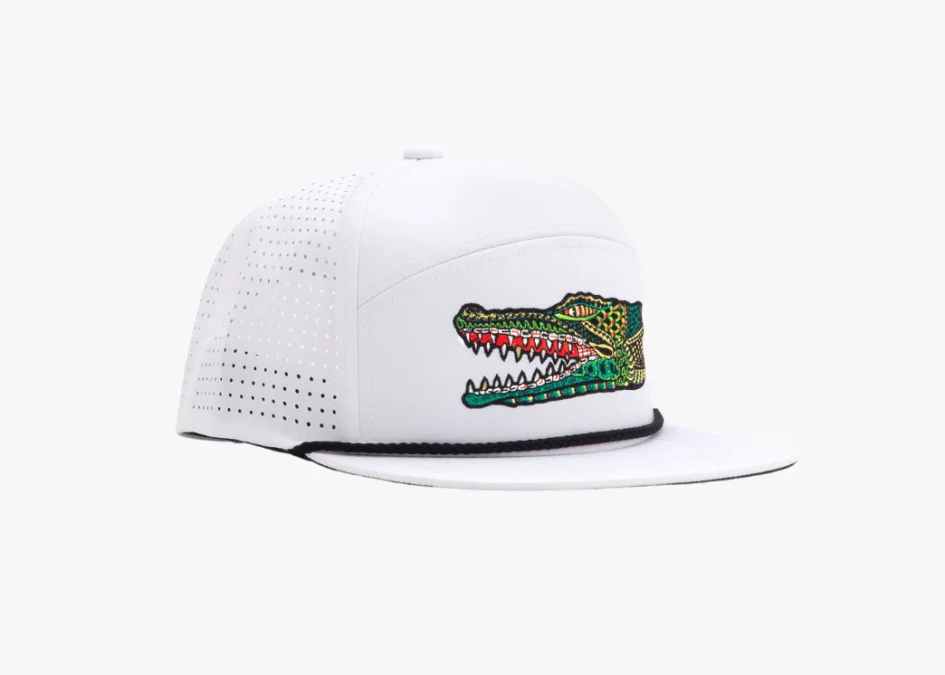 Gator Head - Performance Flat Brim Hat