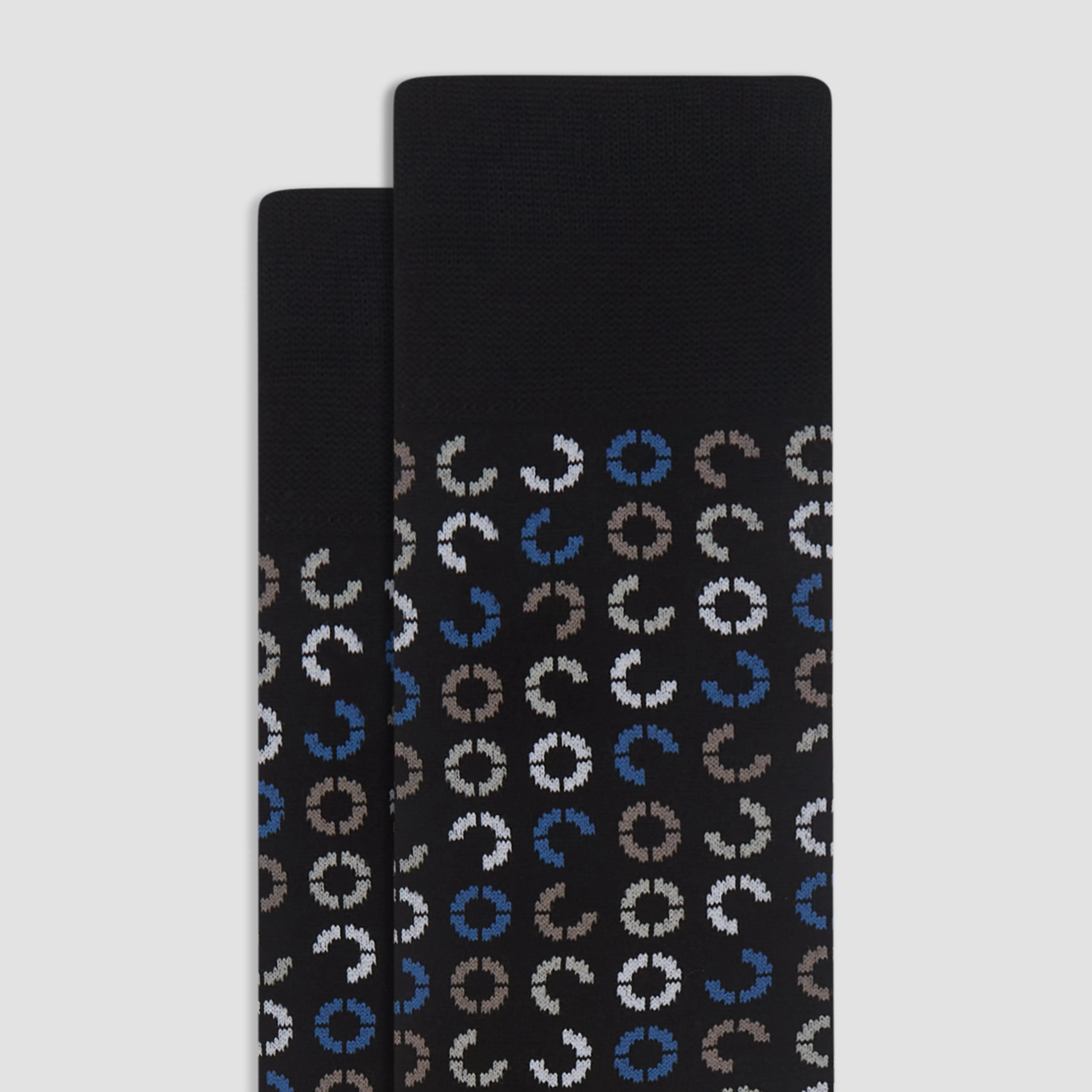 Geometric Mid-Calf Socks