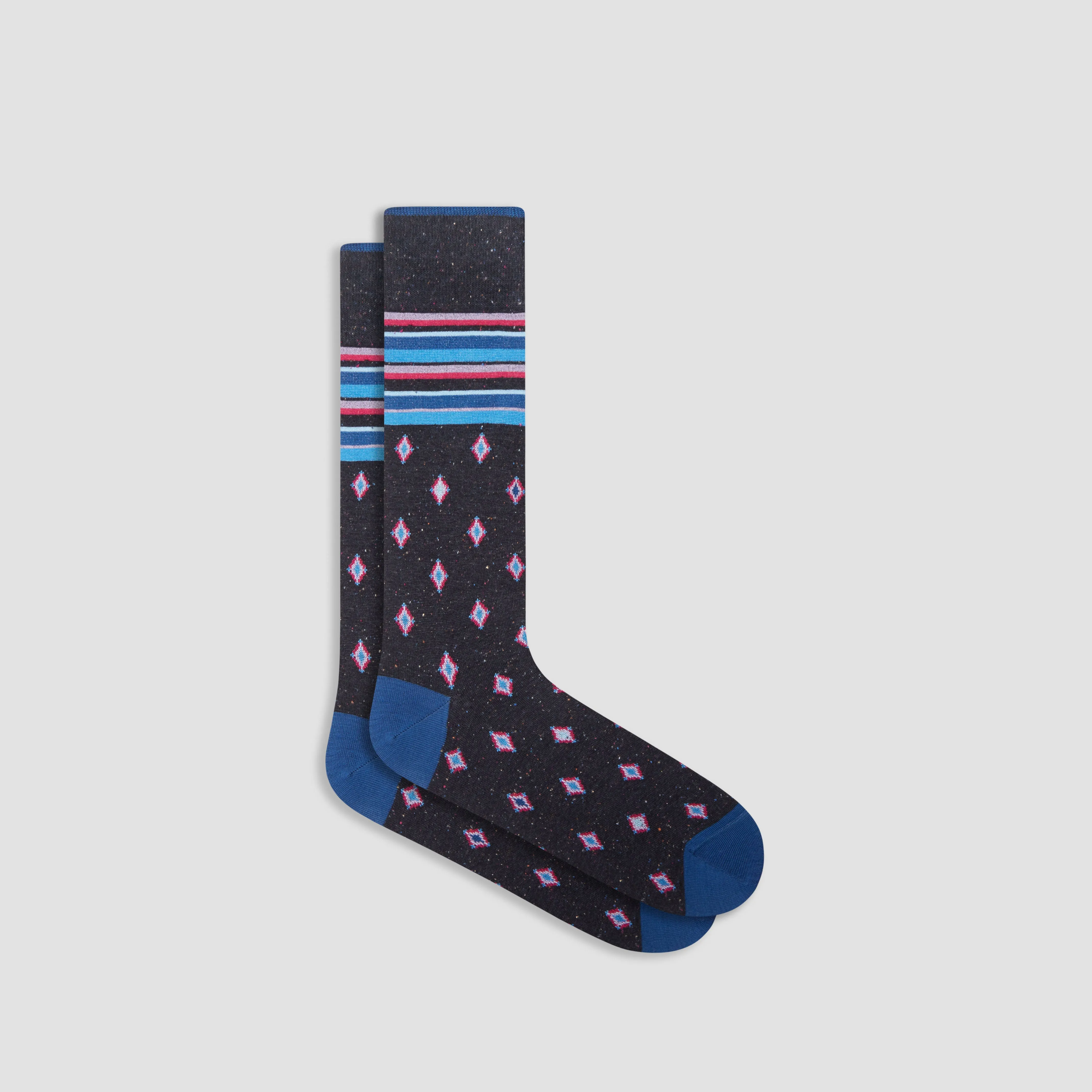Geometric Mid-Calf Socks