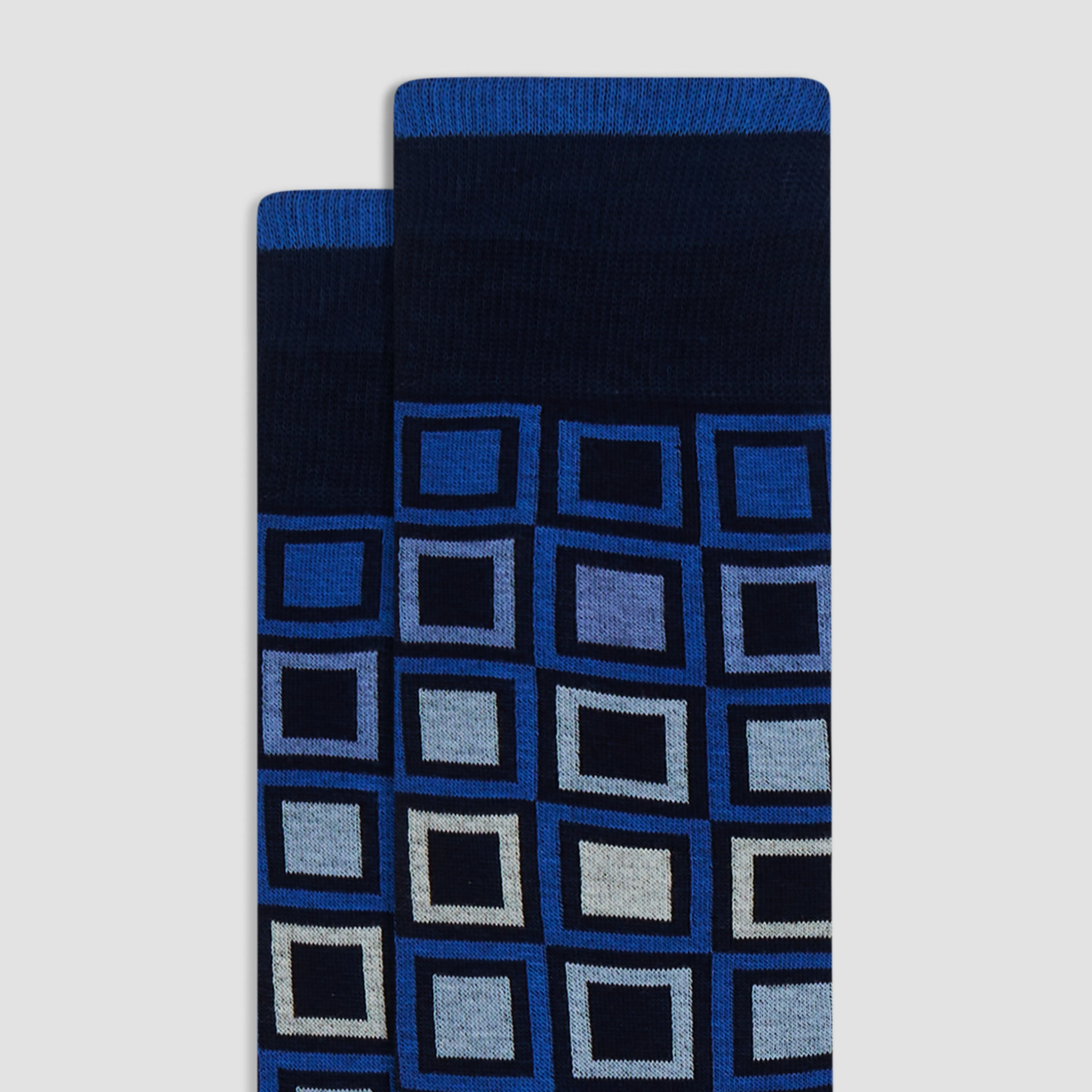 Geometric Mid-Calf Socks