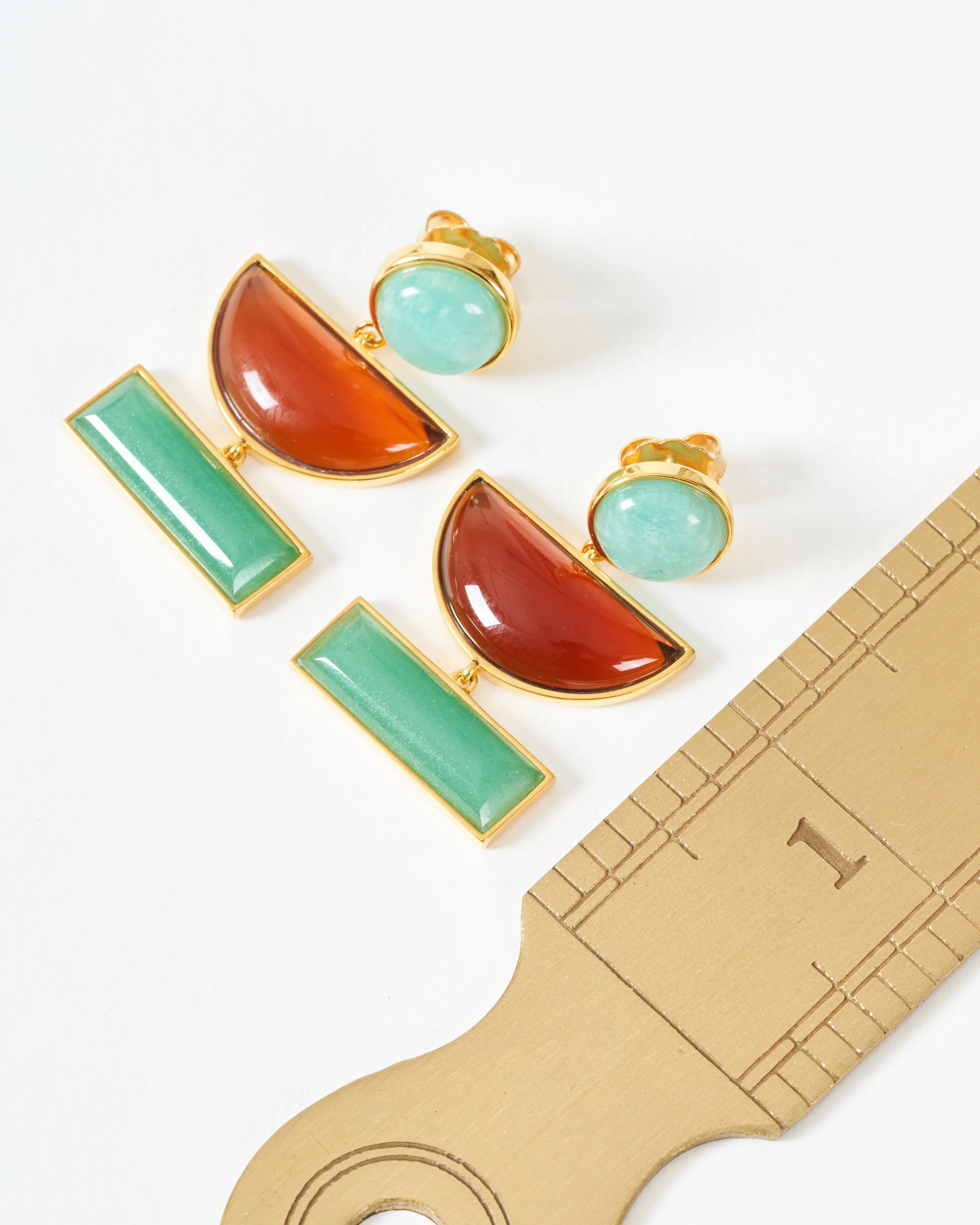 geometry earrings