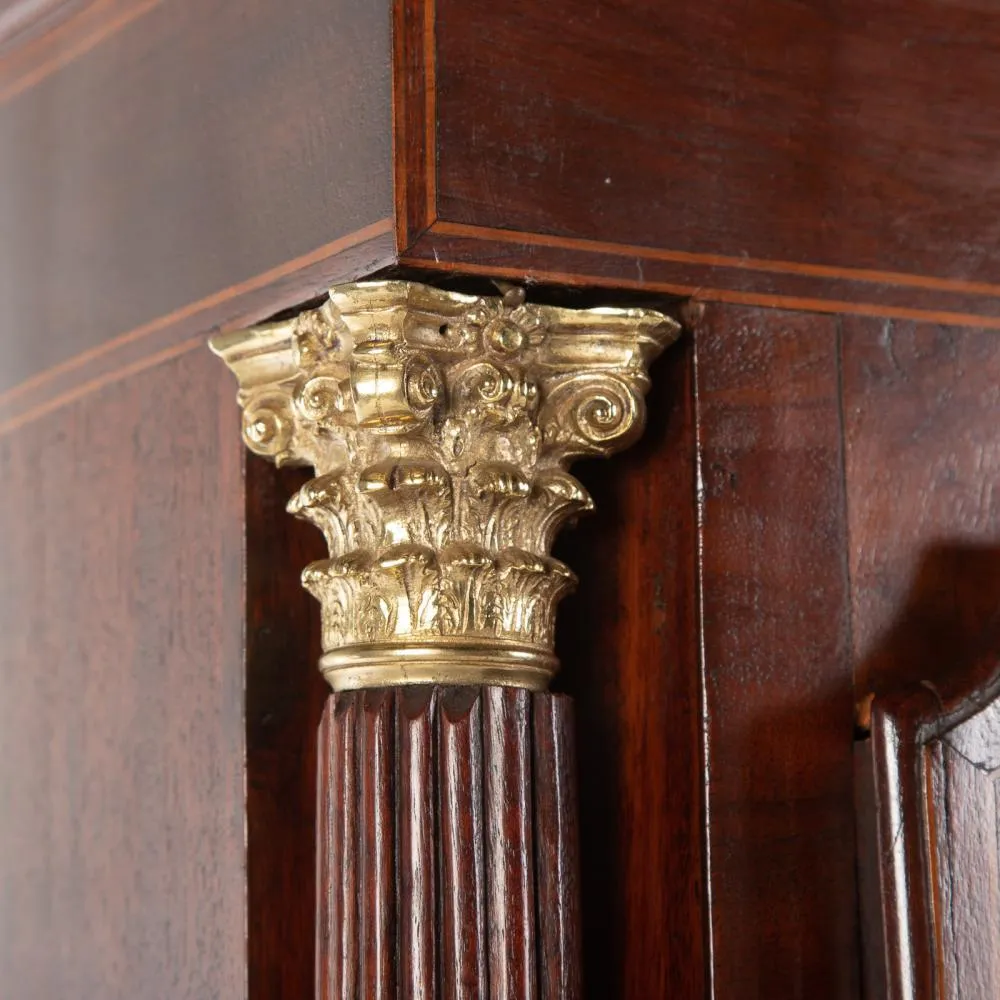 George III Mahogany Tall Case Clock