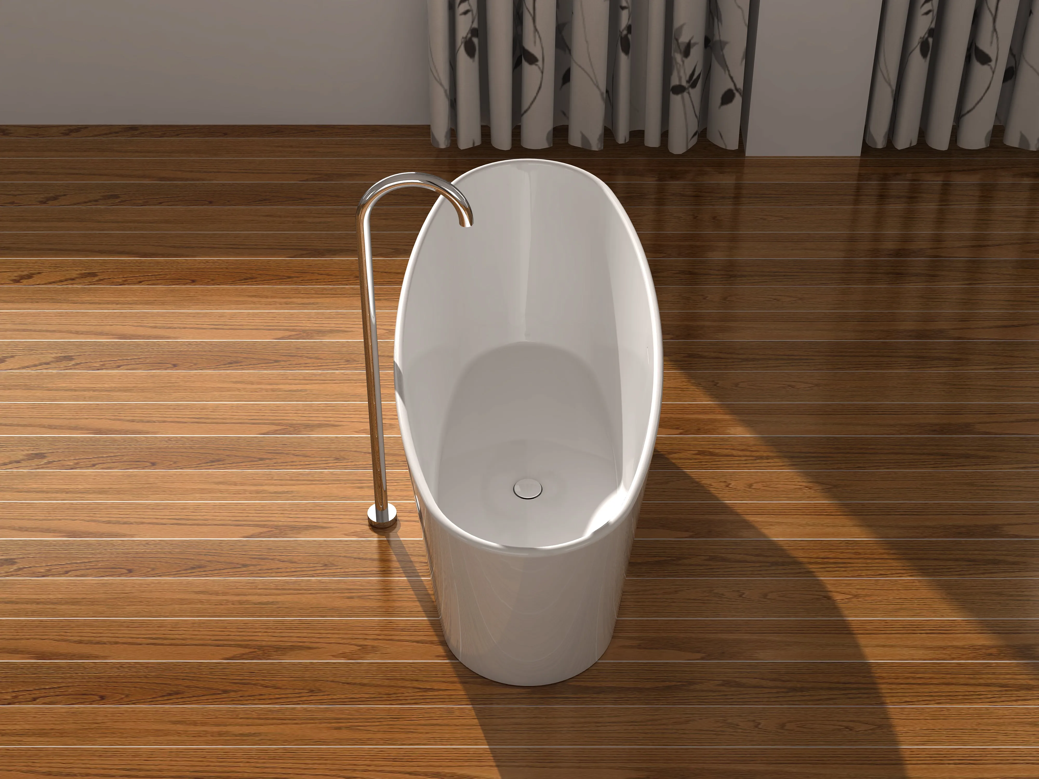 Gia Small Narrow Bath - 1580mm - G6504