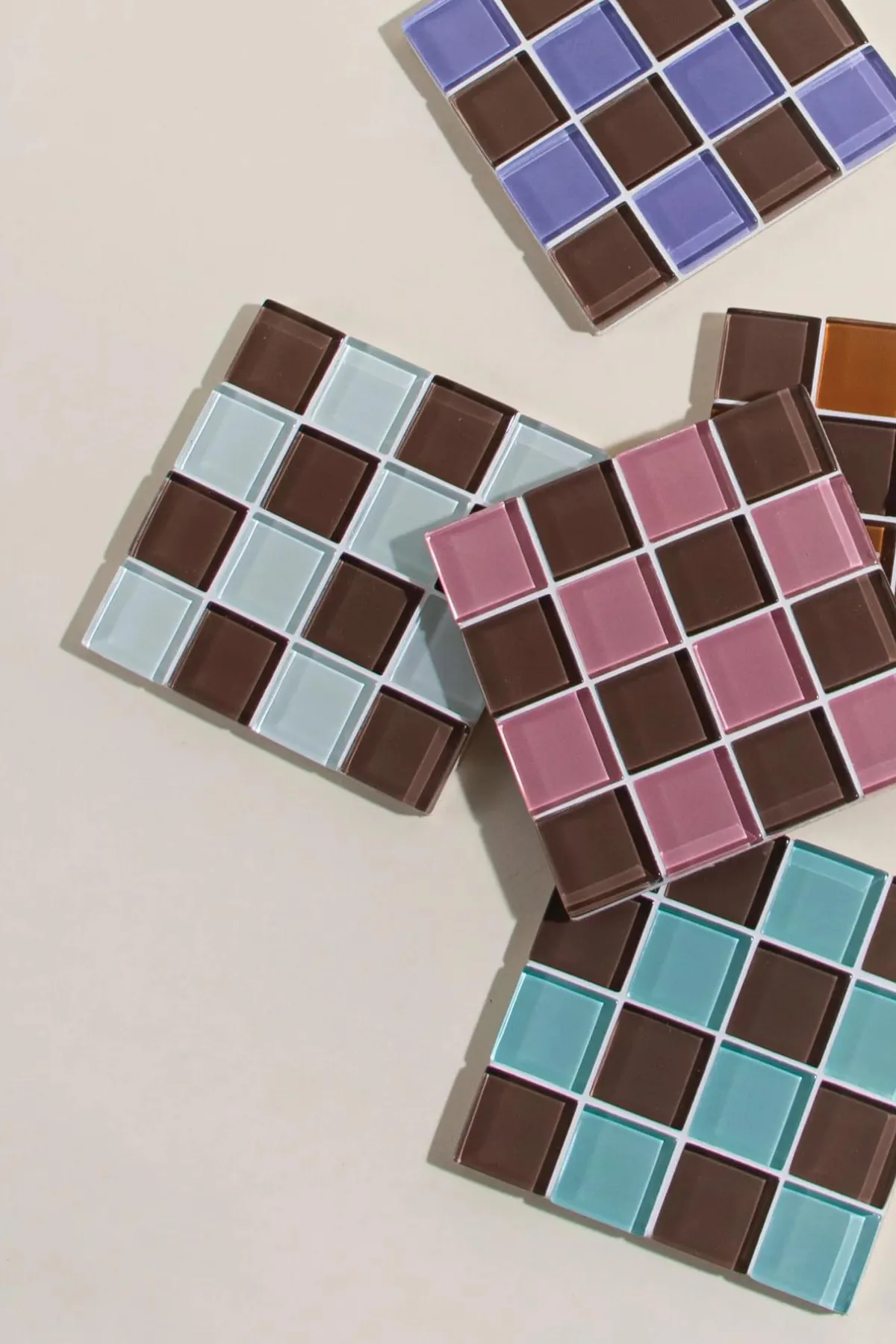 Glass Tile Coaster