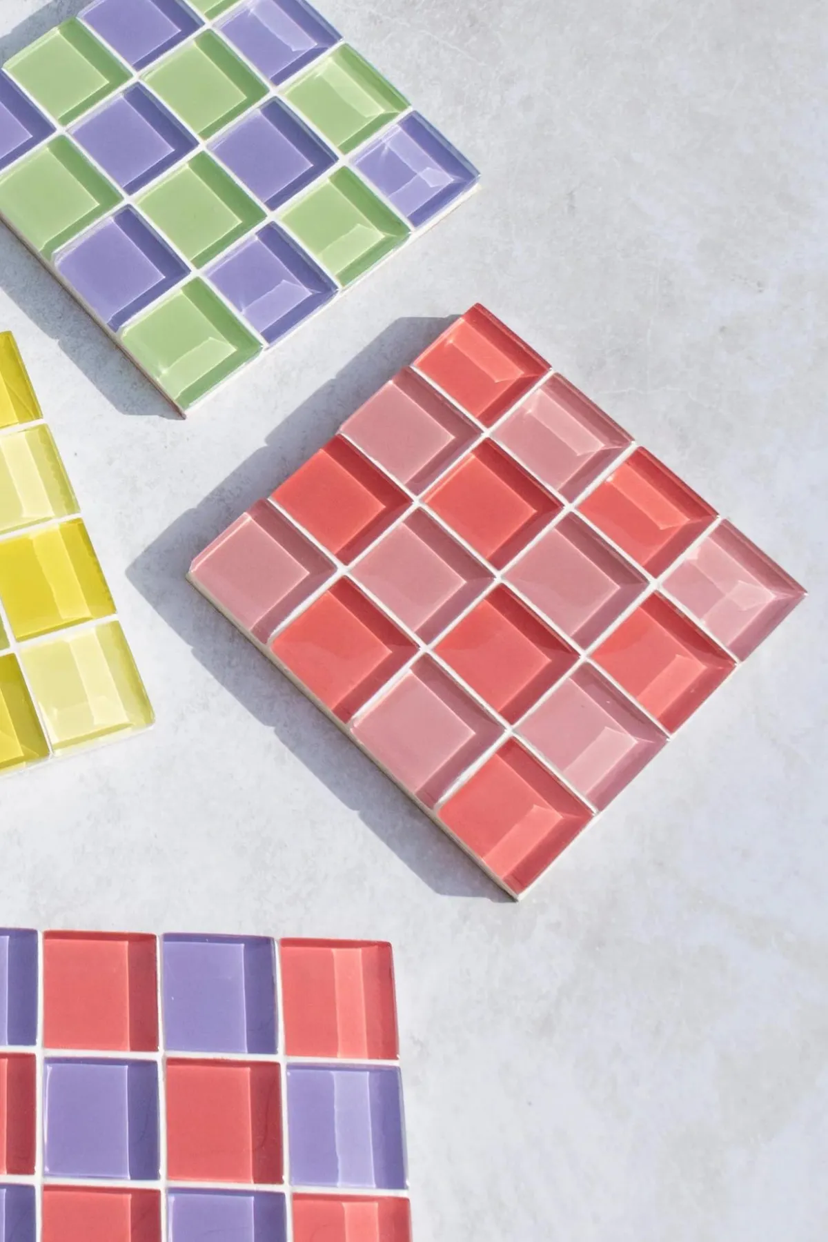 Glass Tile Coaster