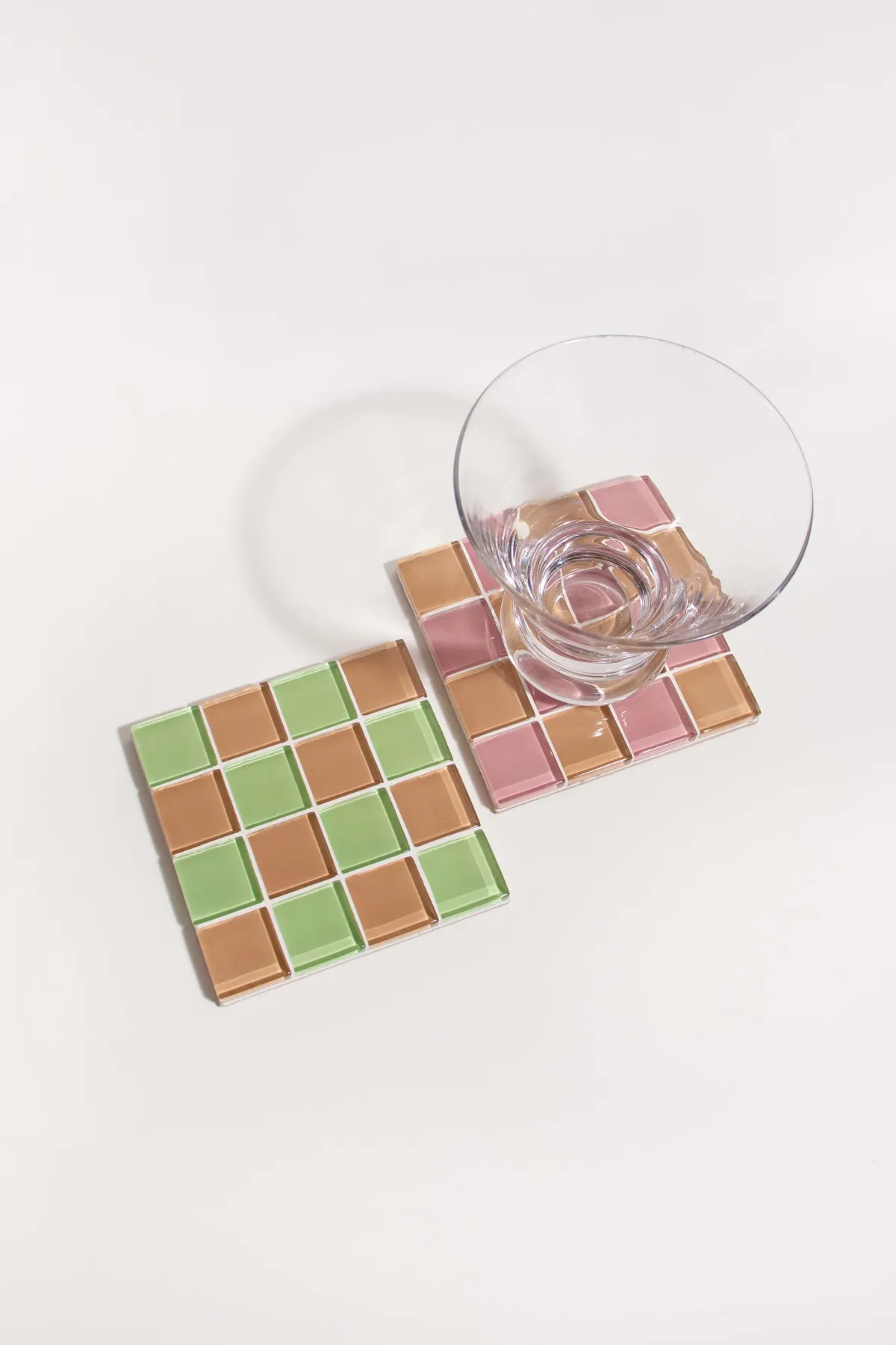 Glass Tile Coaster