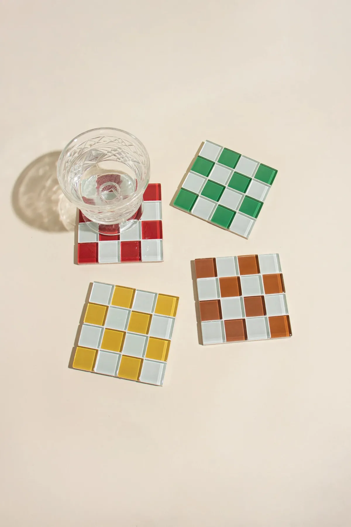 Glass Tile Coaster