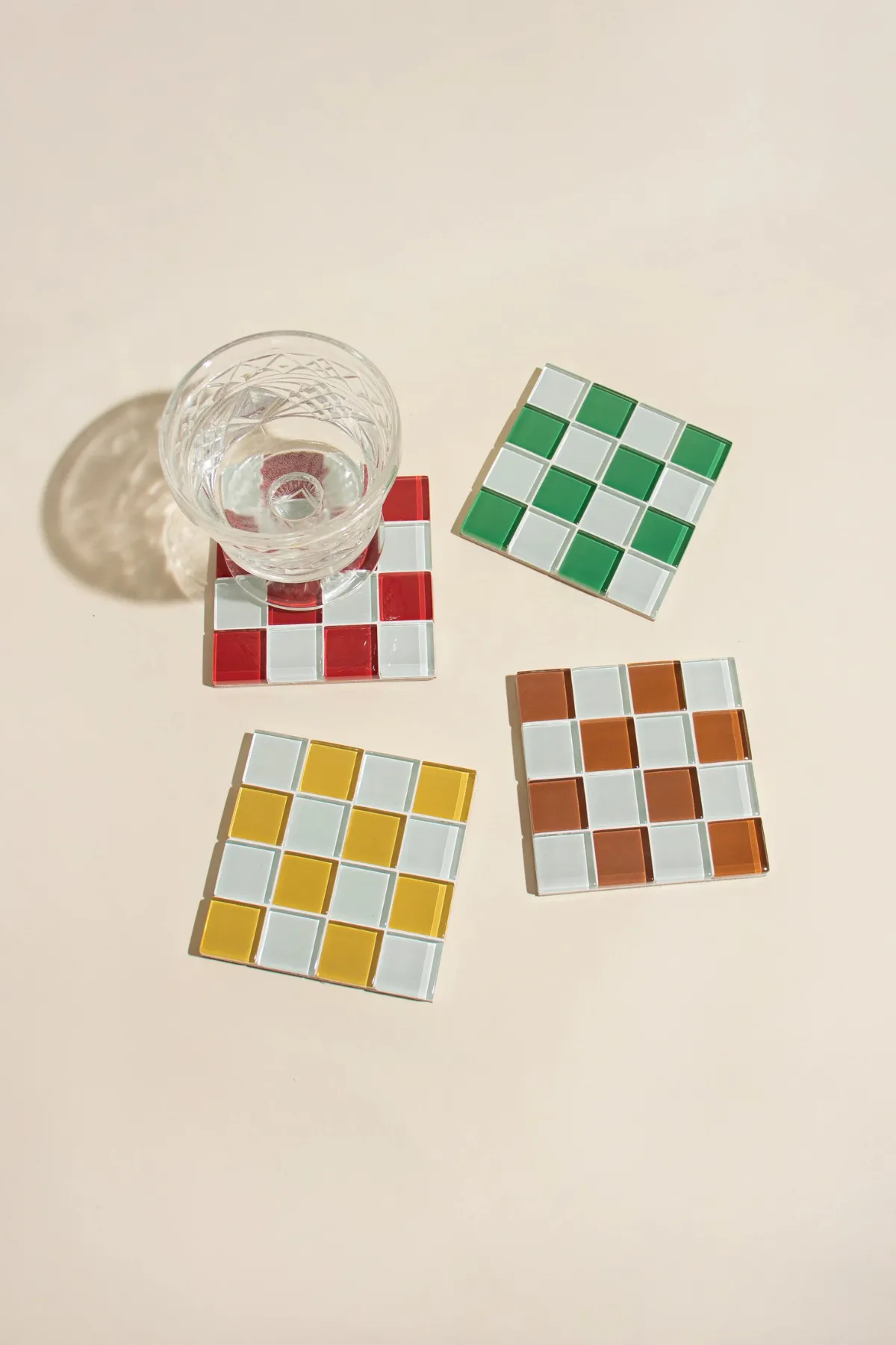 Glass Tile Coaster