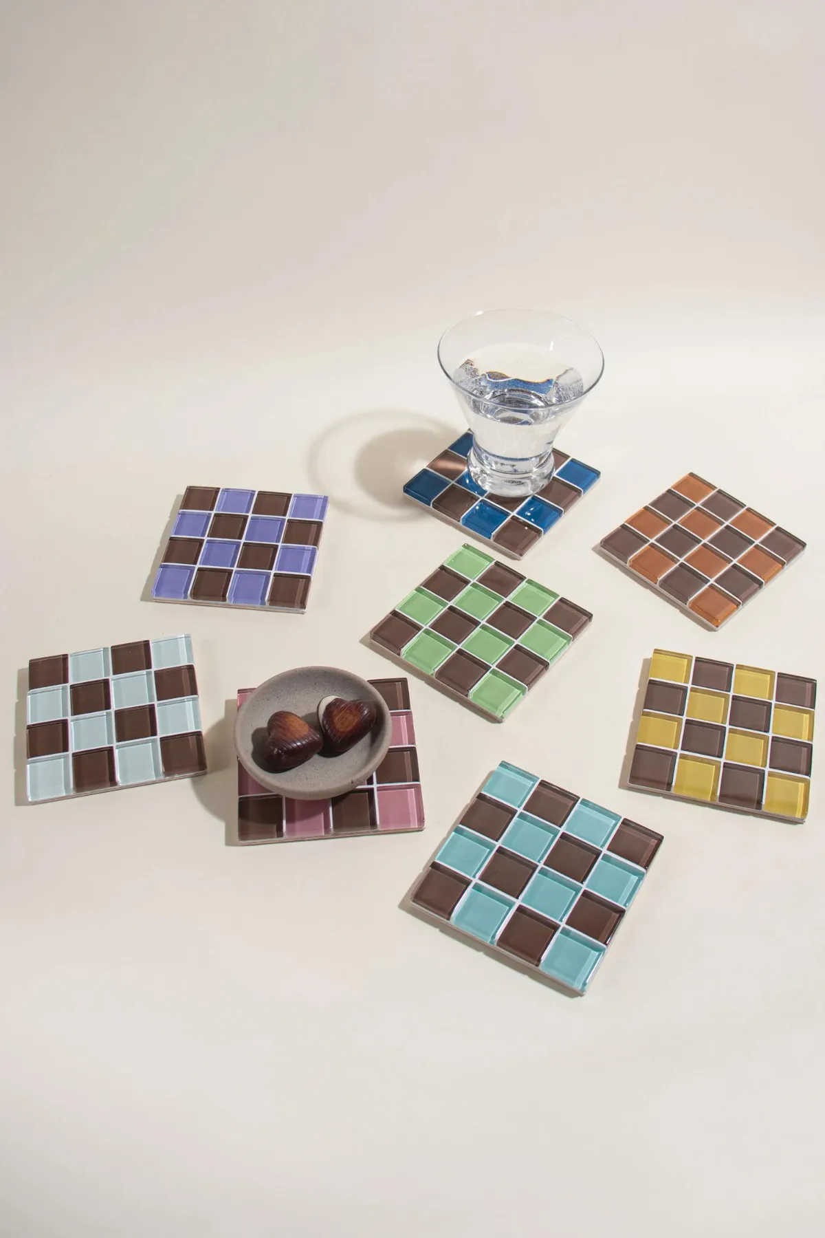 Glass Tile Coaster