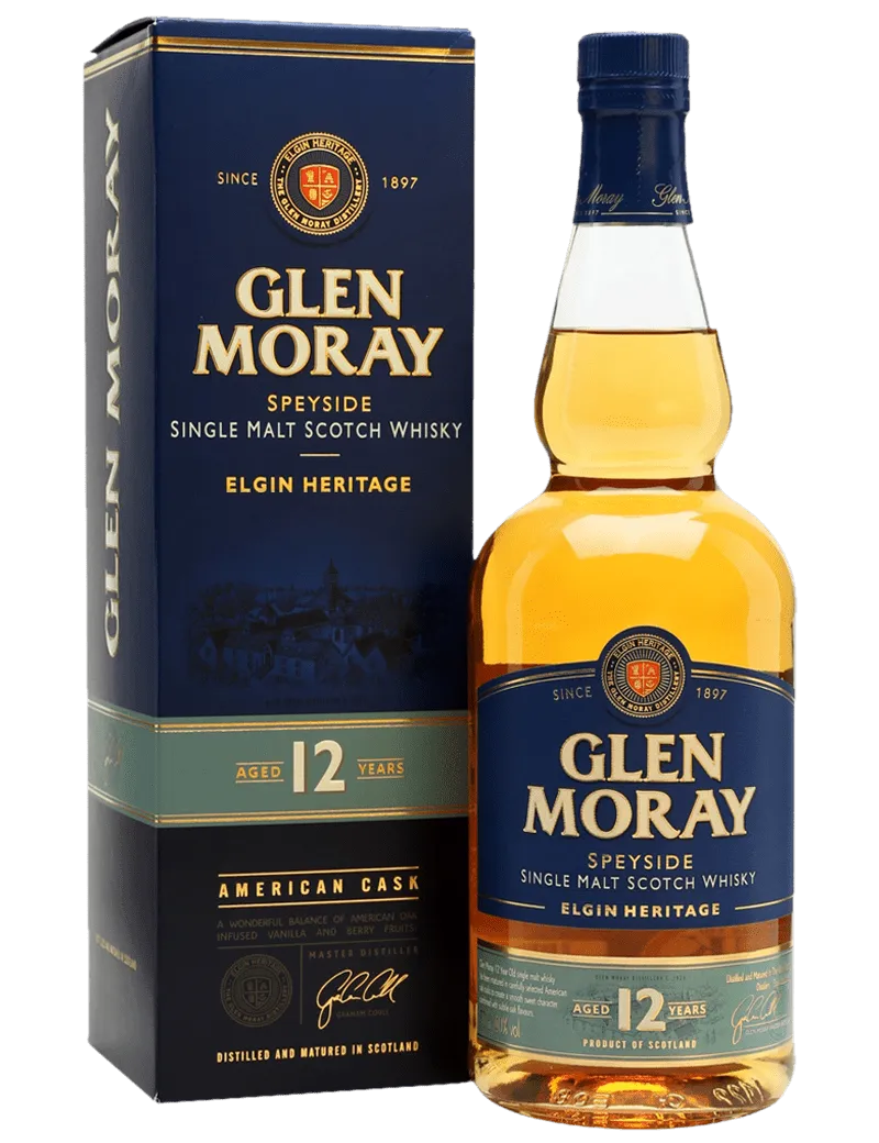 Glen Moray Single Malt 12 Year Old 700ml