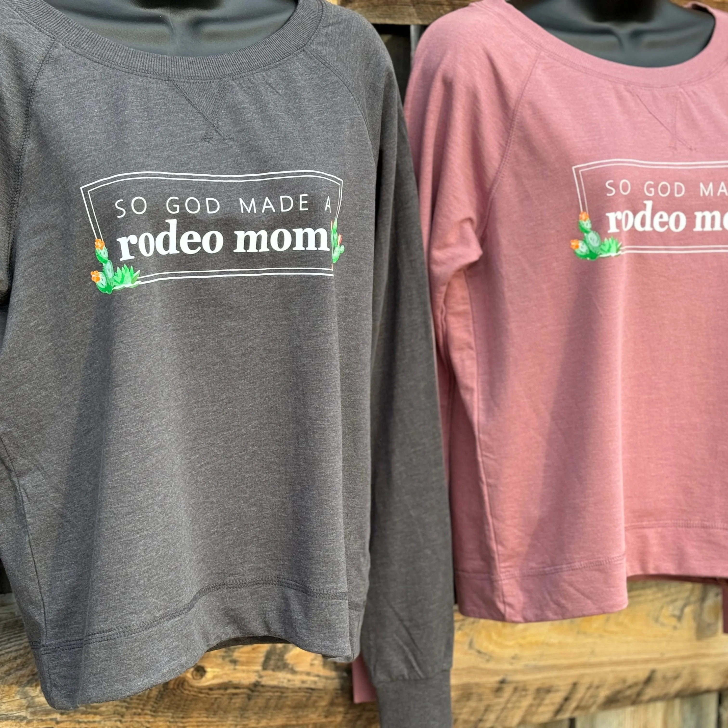 God Made A Rodeo Mom - Graphite