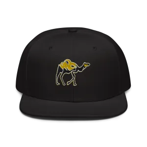 GOLD CAMEL SNAPBACK HAT