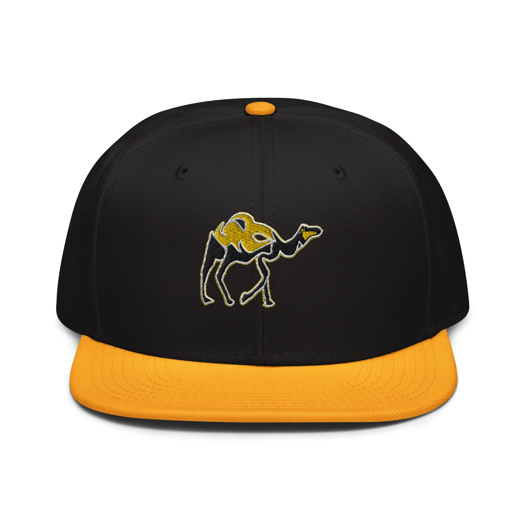 GOLD CAMEL SNAPBACK HAT