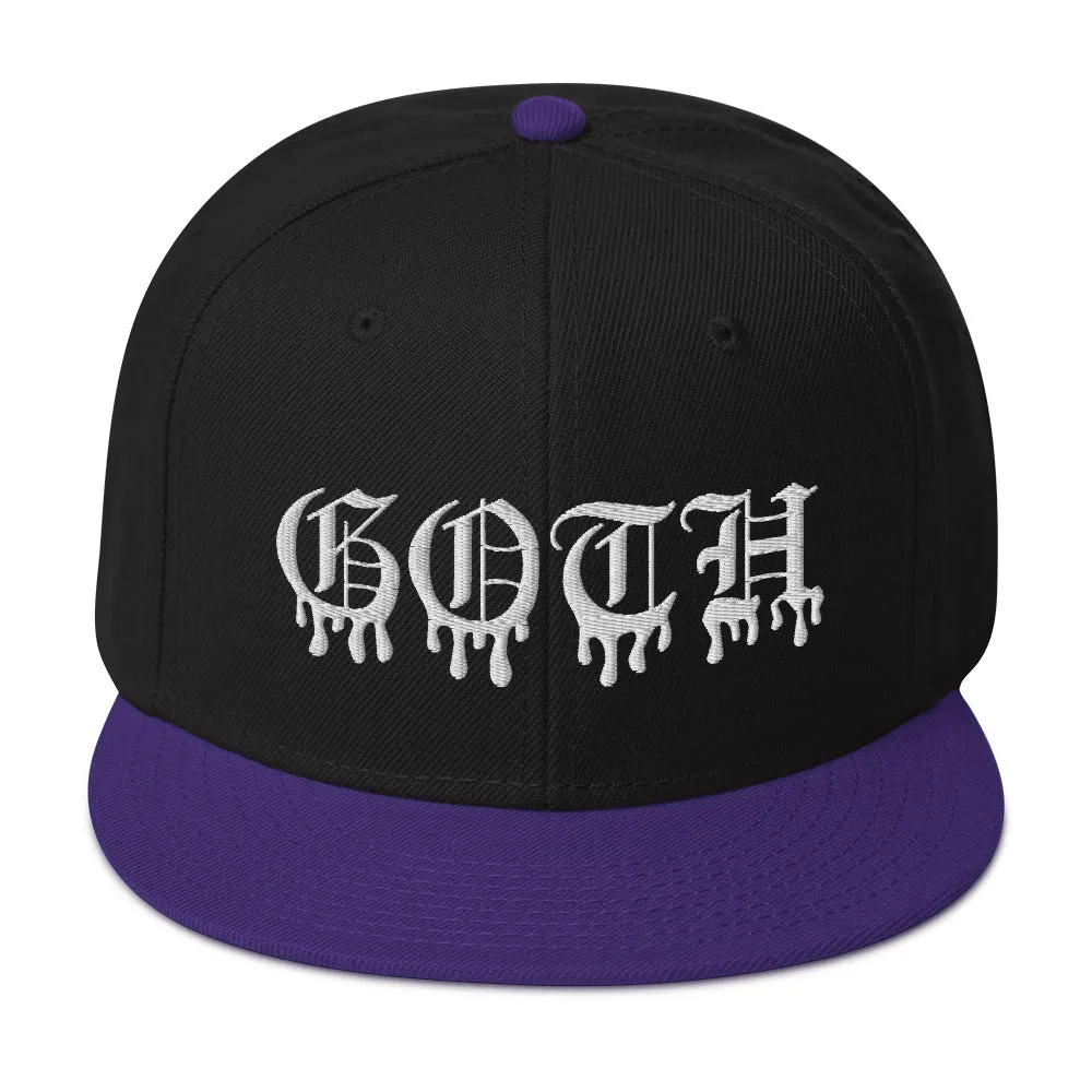 Goth Snapback Hat