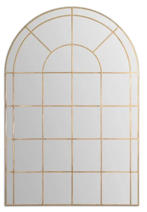 GRANTOLA ARCHED MIRROR, GOLD