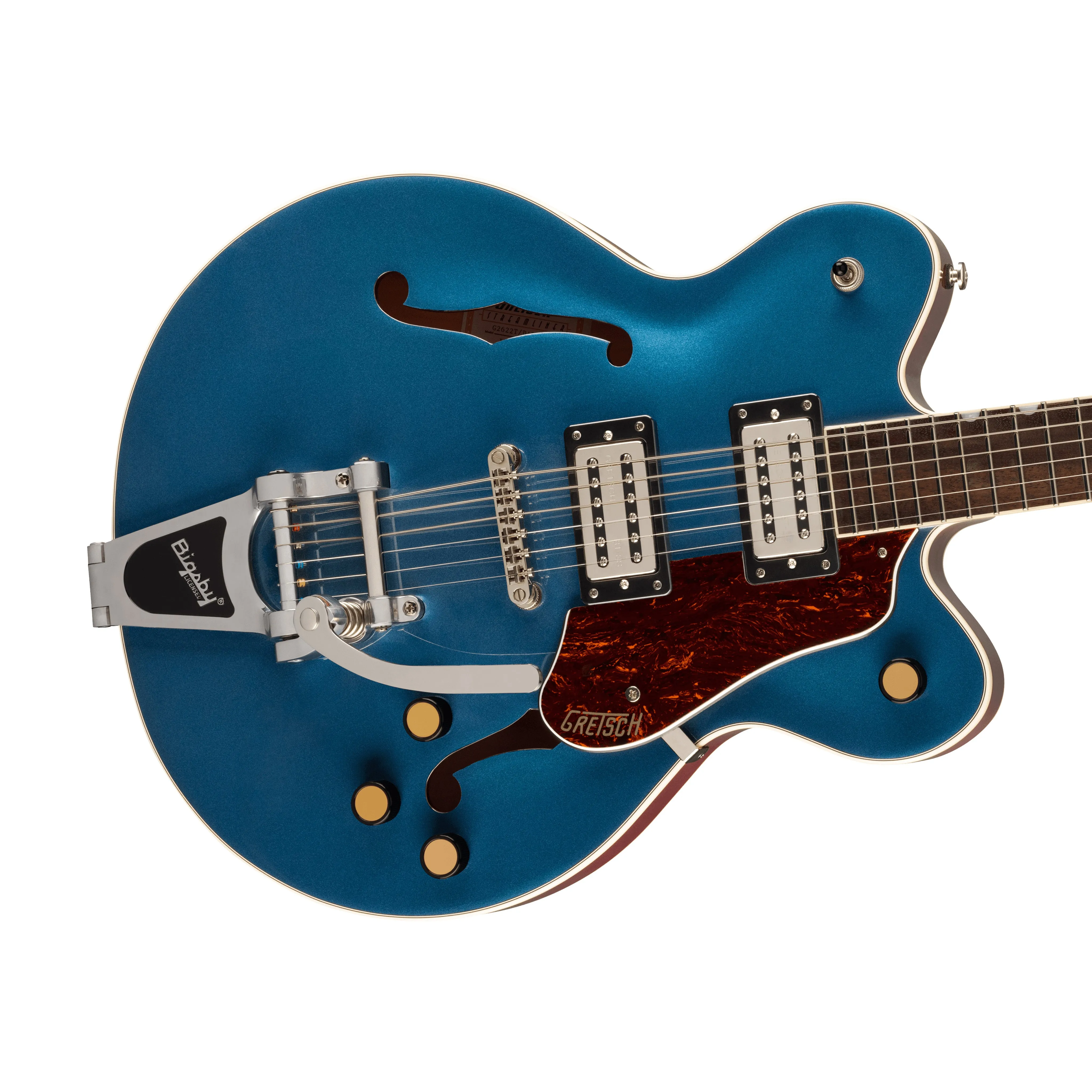 Gretsch G2622T Streamliner Center Block Double-Cut Electric Guitar, Dark Denim