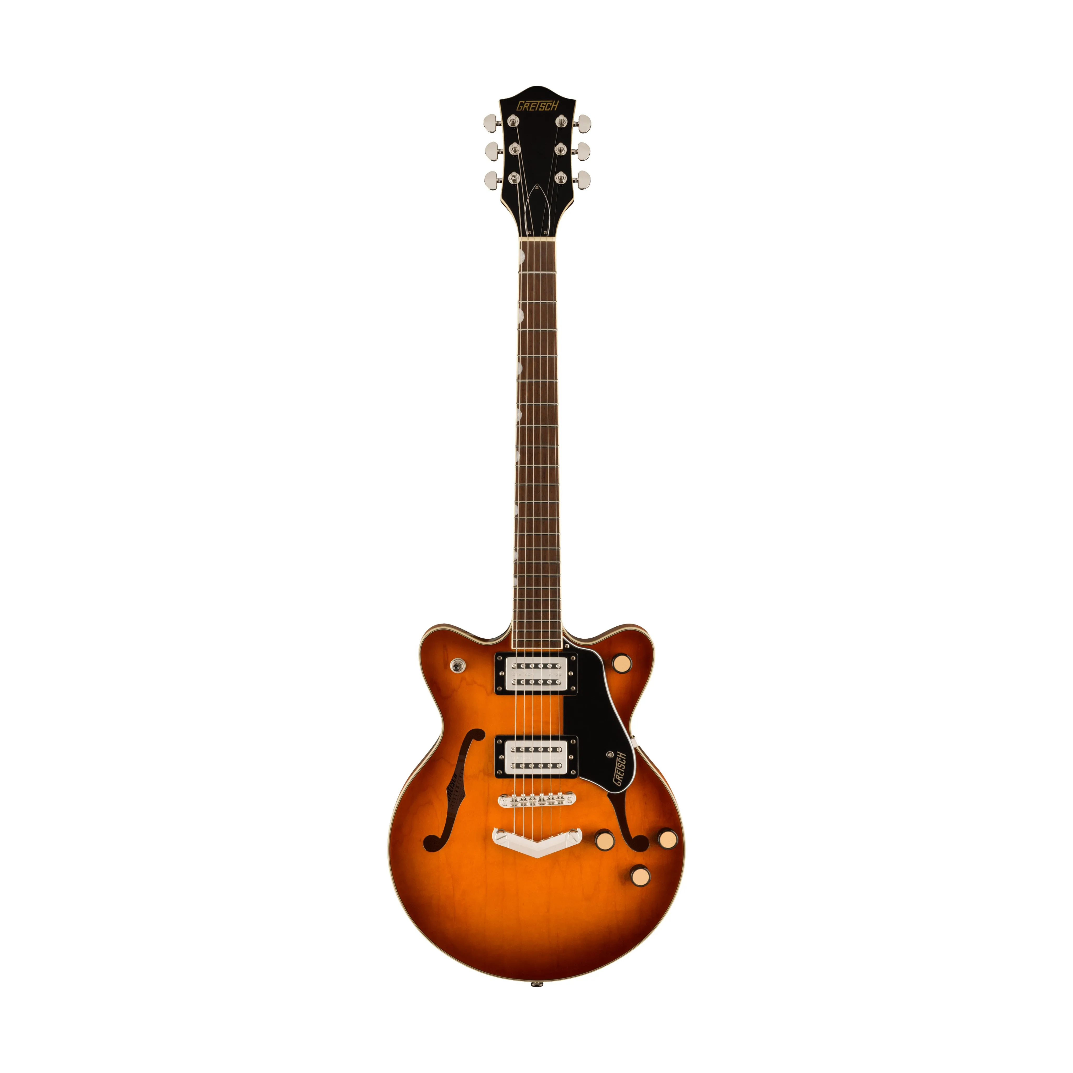 Gretsch G2655 Streamliner Center Block Jr. Doublecut Semi-Hollowbody Guitar, Abbey Ale