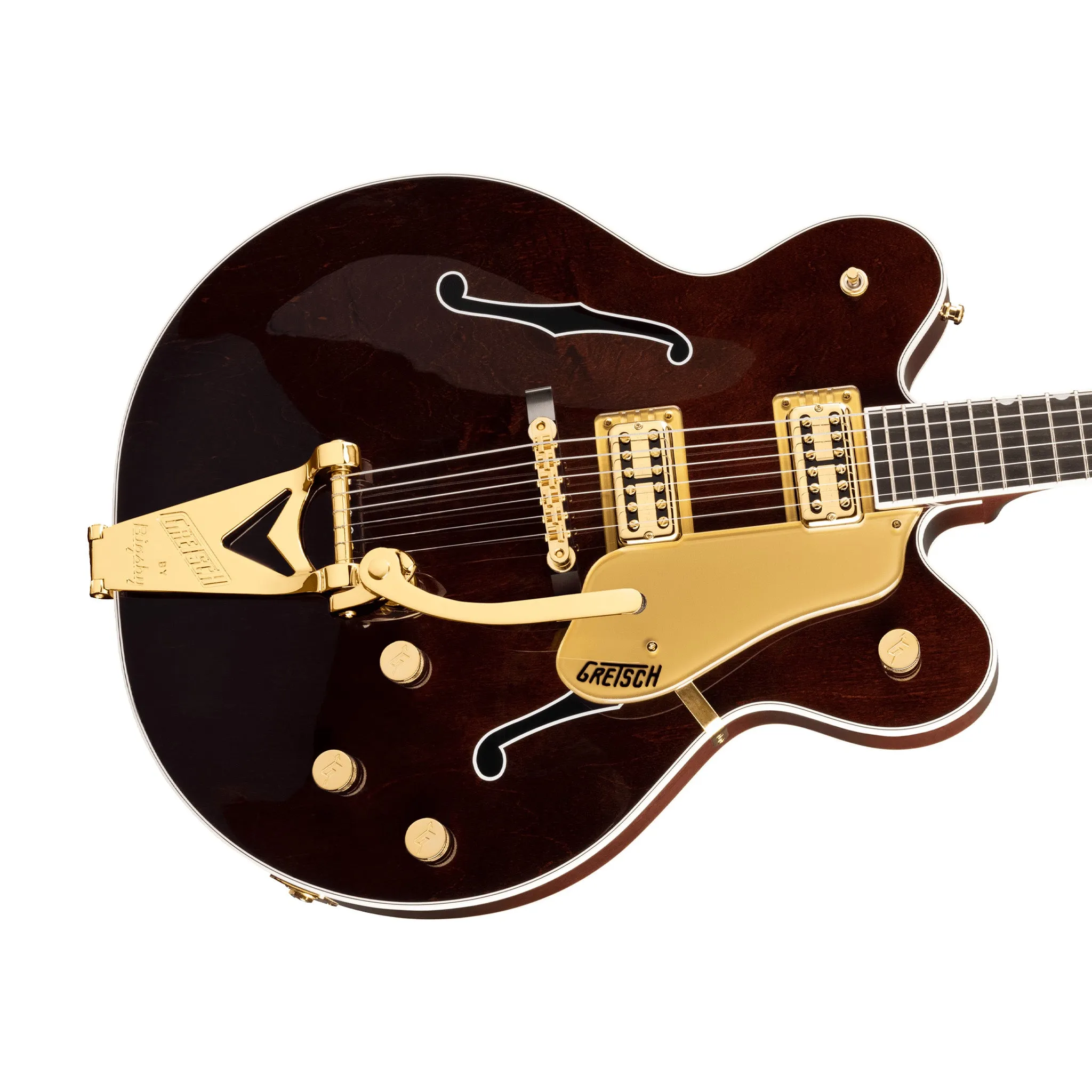 Gretsch G6122TG Players Edition Country Gentleman Electric Guitar w/Bigsby, Walnut Stain