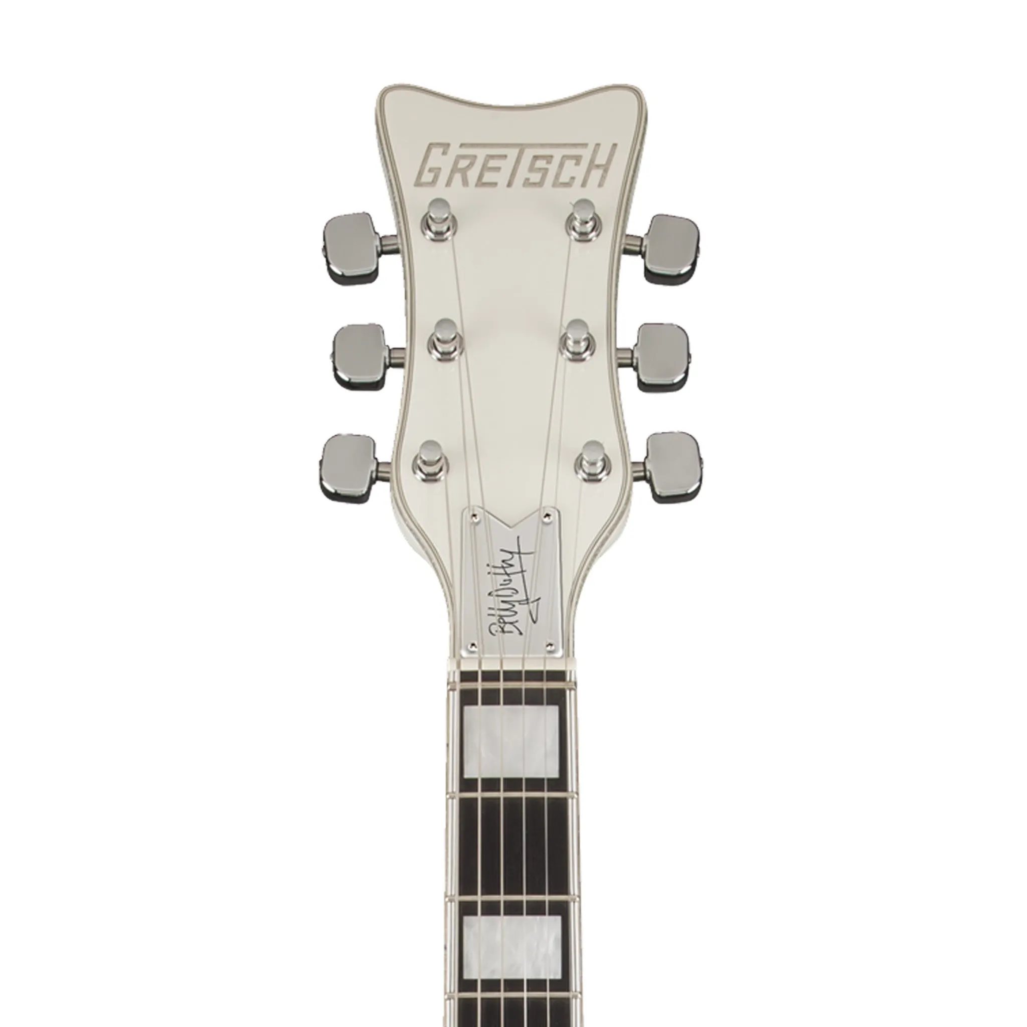 Gretsch G7593T Billy Duffy Signature Falcon Guitar w/Bigsby, Ebony FB, White Lacquer