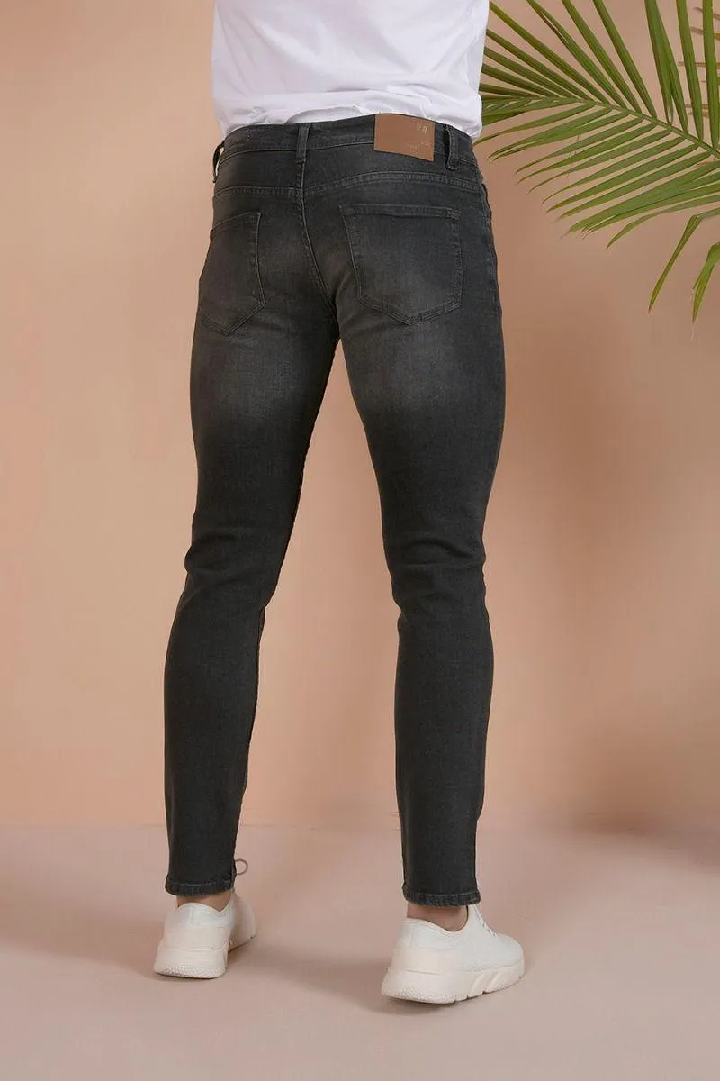 GREY WASH JEANS