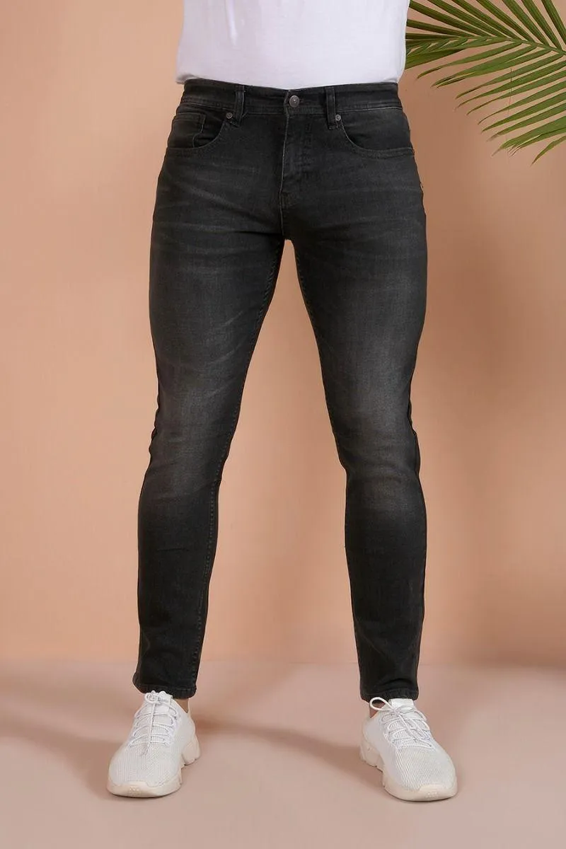 GREY WASH JEANS
