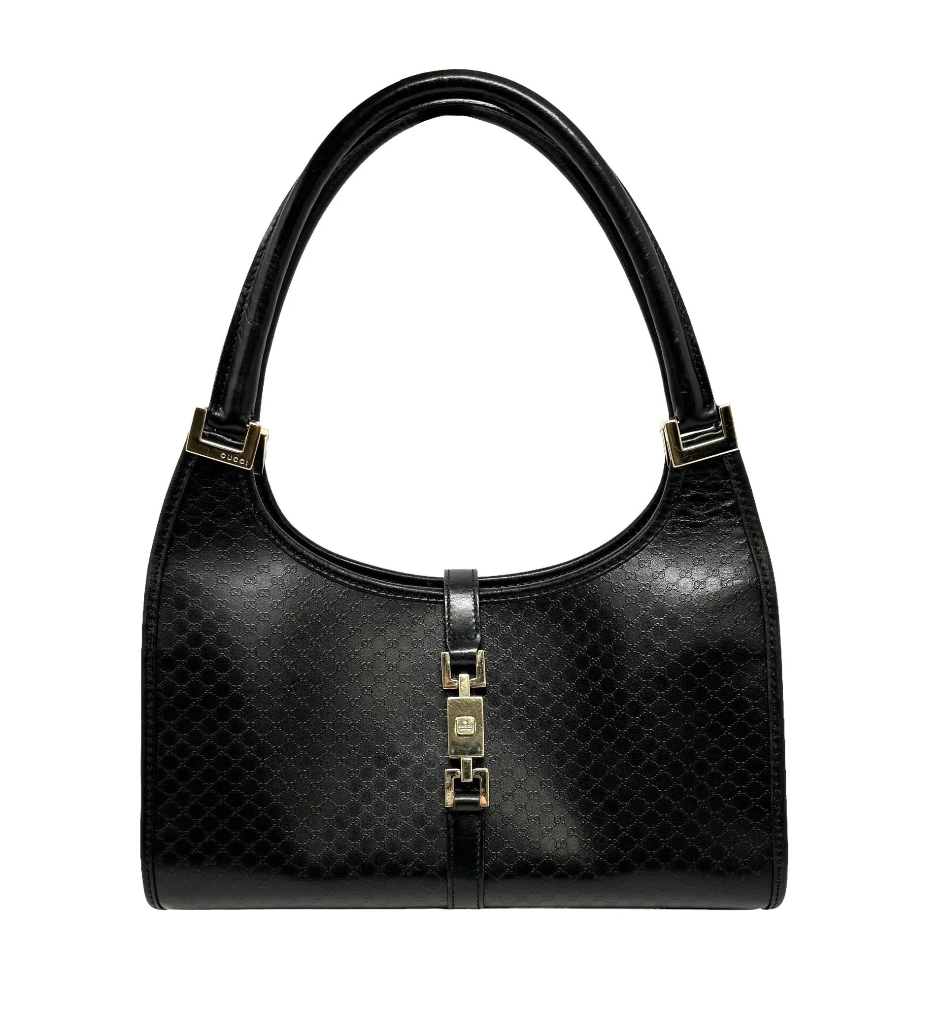 Gucci Black Structured Jackie Bag