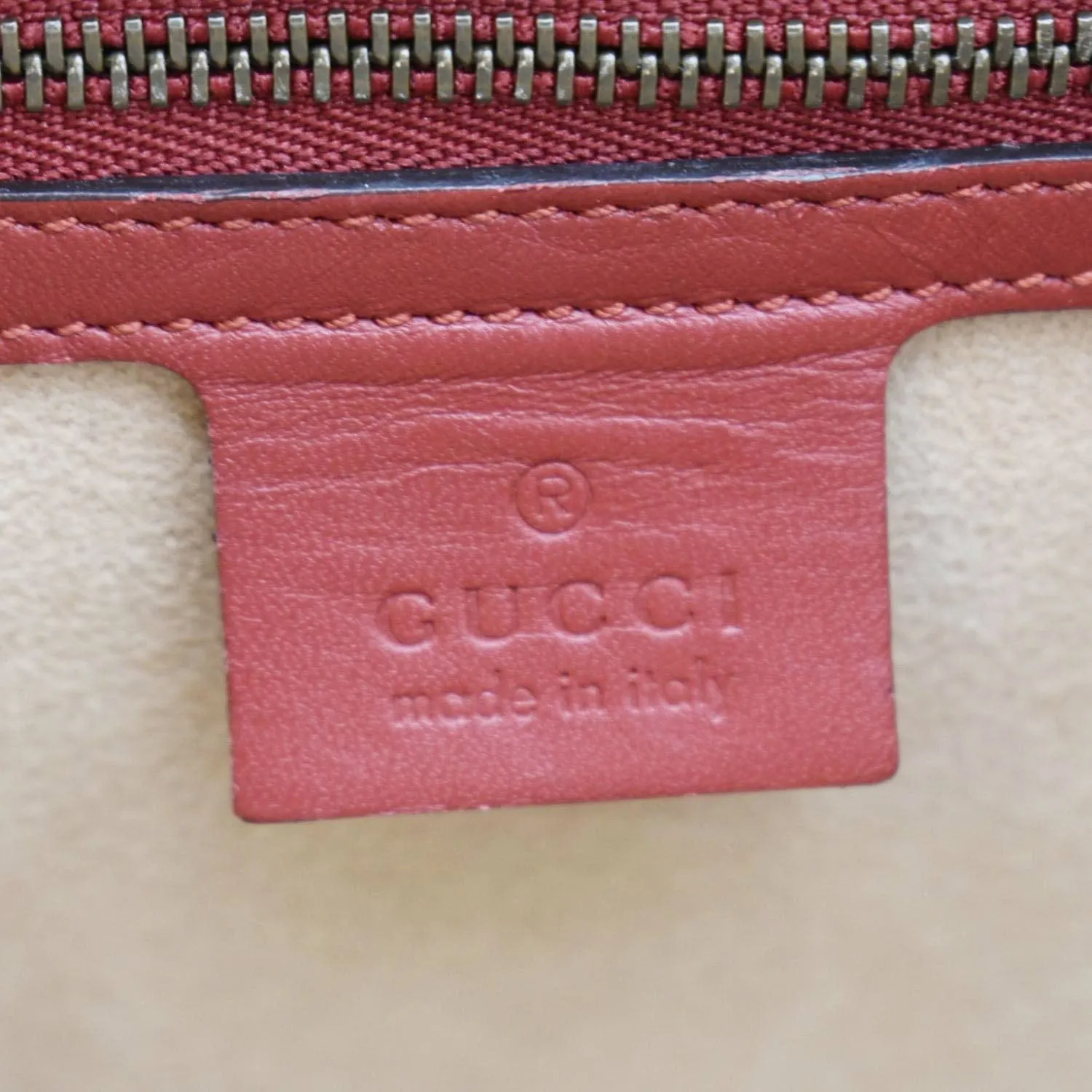 GUCCI Queen Margaret Bee Blind For Love Leather Shoulder Bag Multicolor 456541